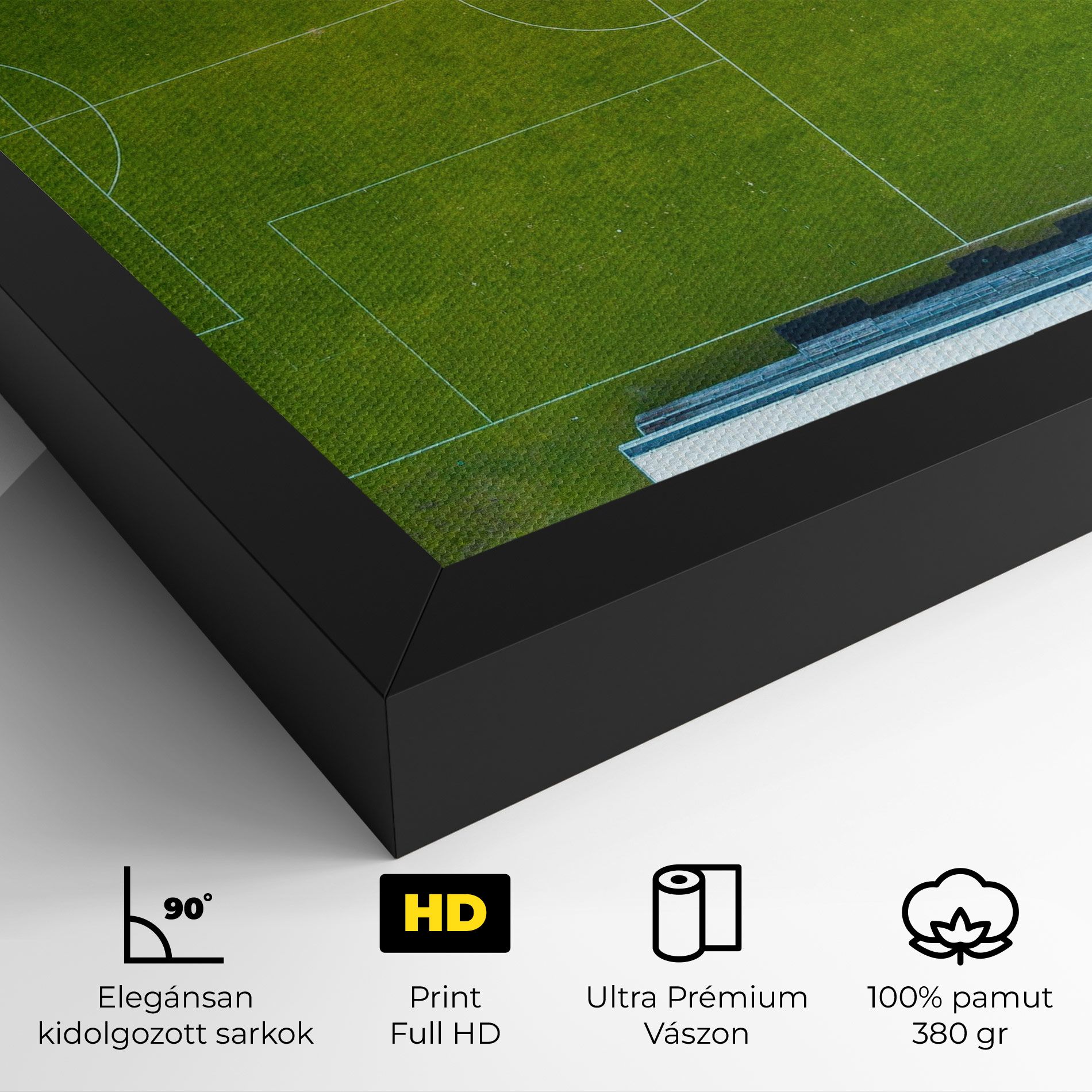 Green Football Field mockup 4