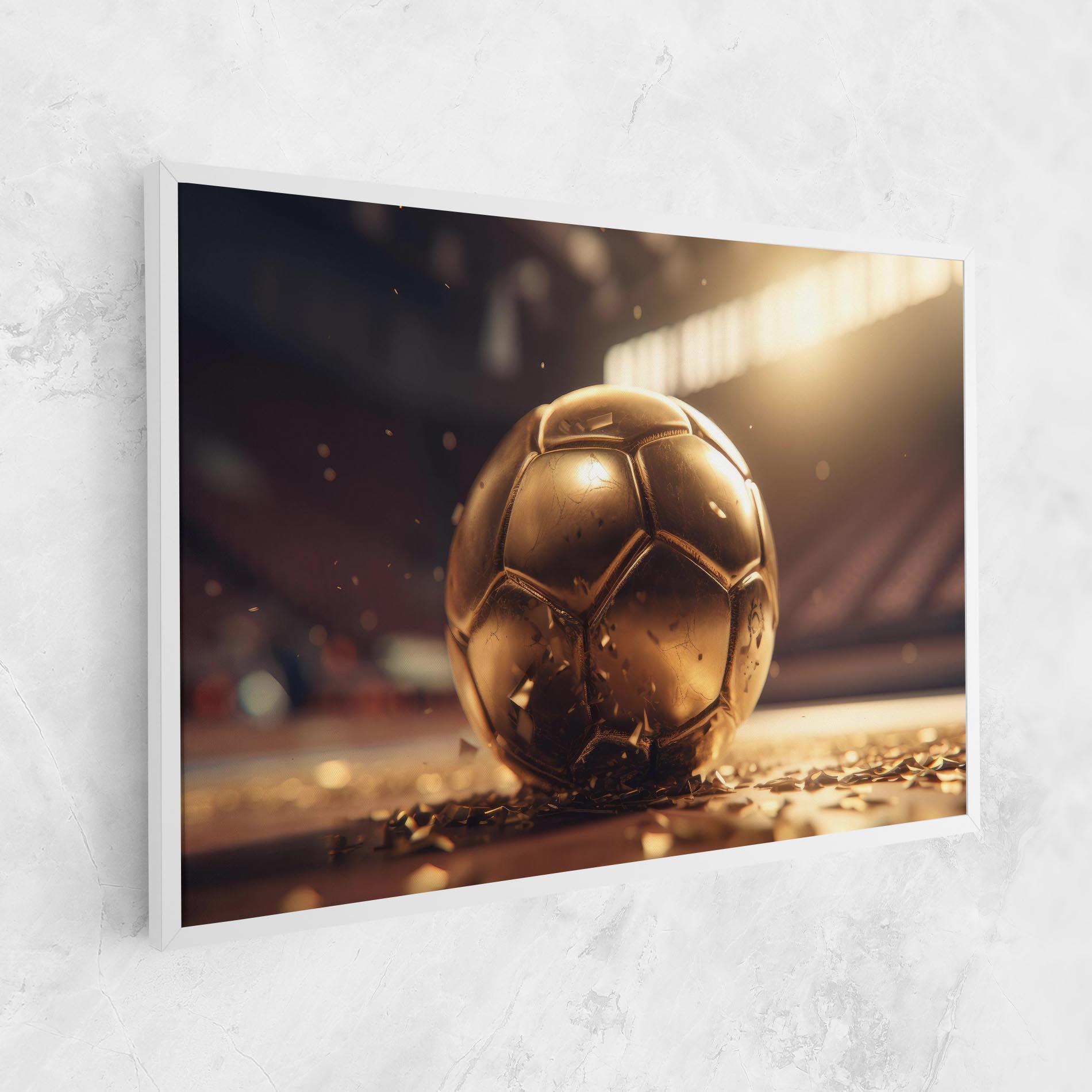 Vászonkép Award For Football mockup 1