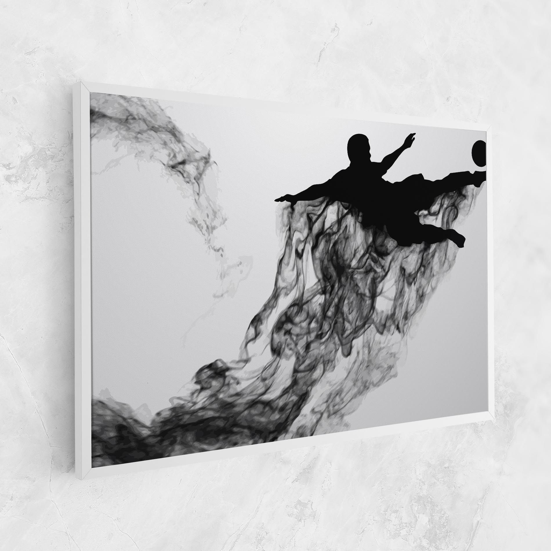 Black Smoke Football mockup 1