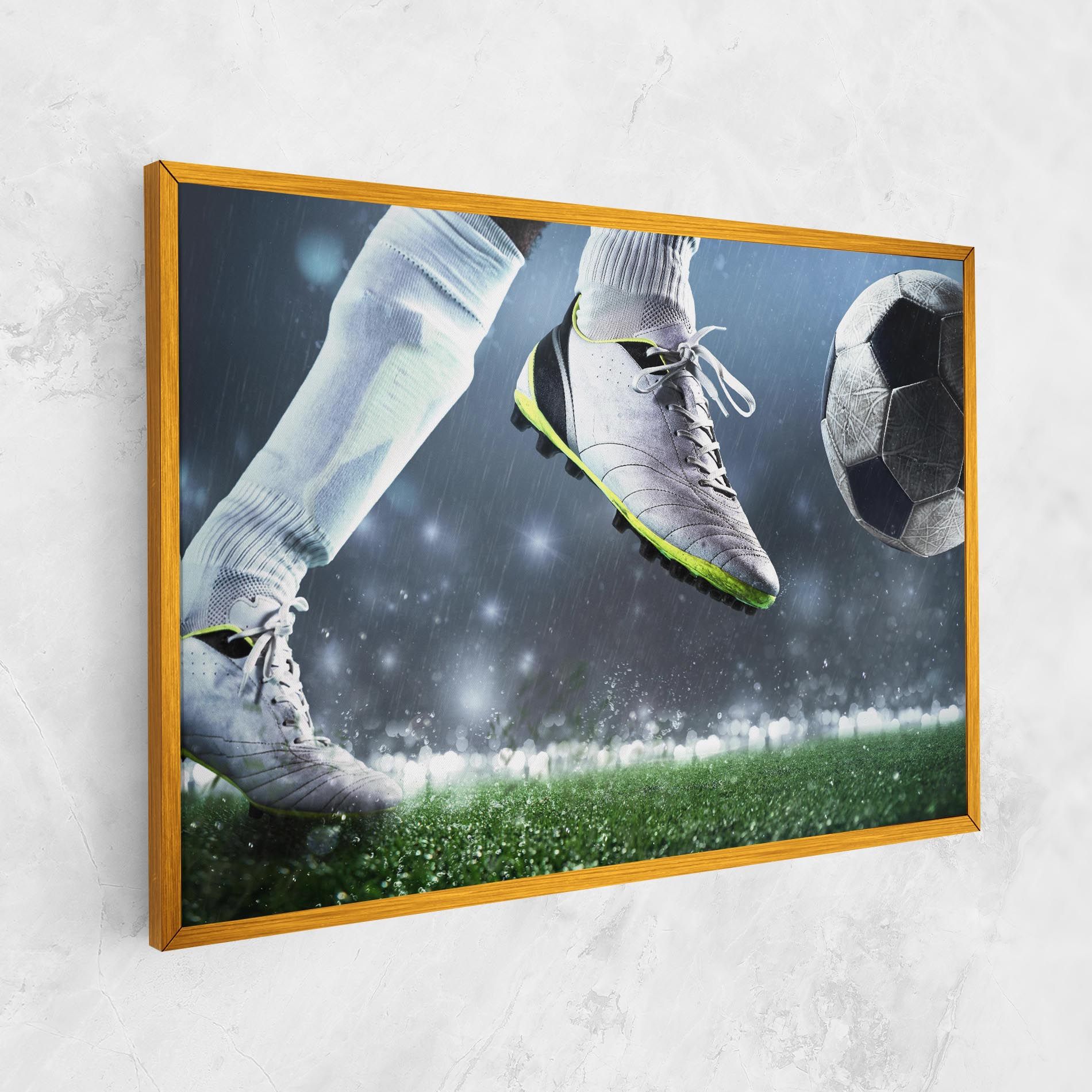 Close Up Football Scene mockup 1