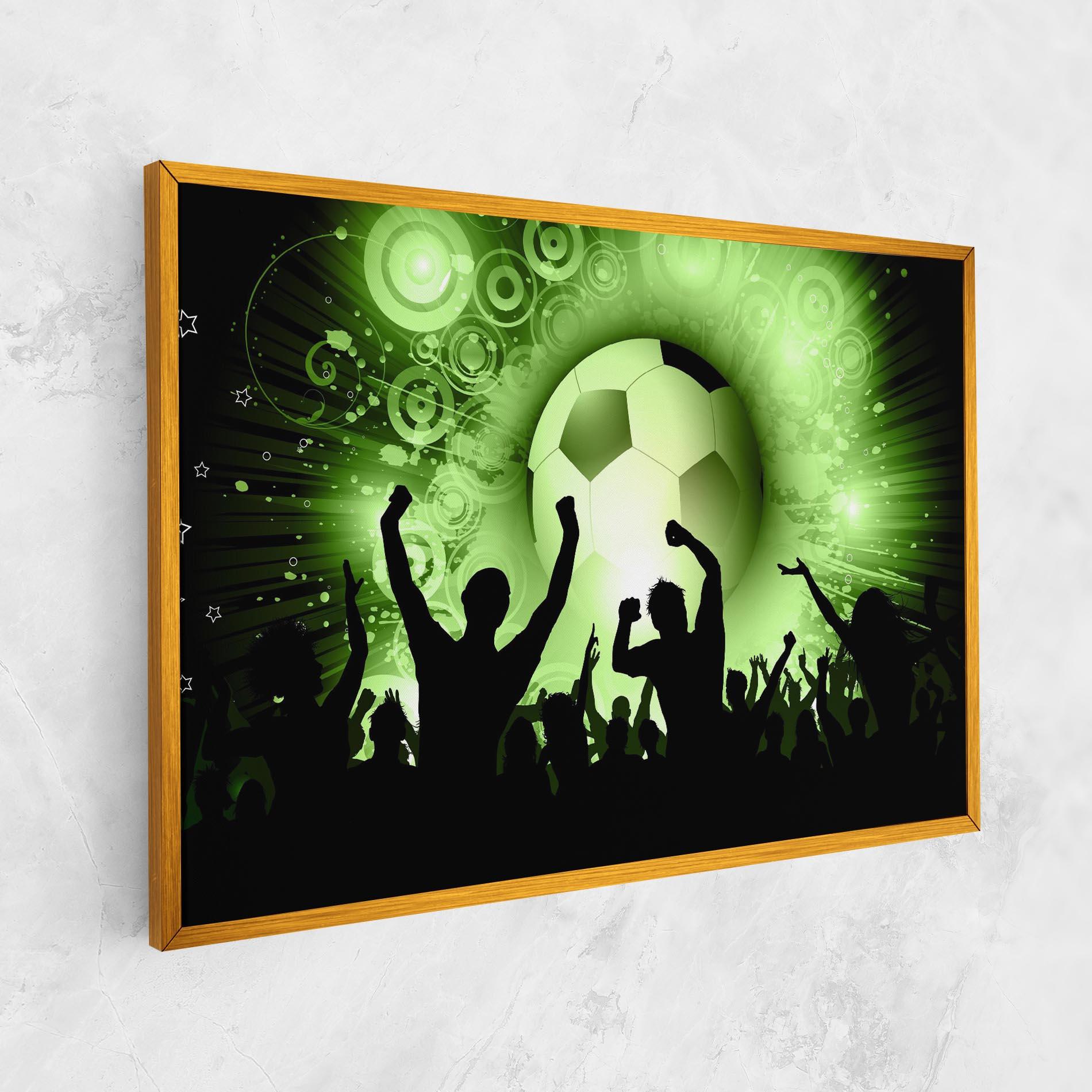 Vászonkép Football Crowd mockup 1