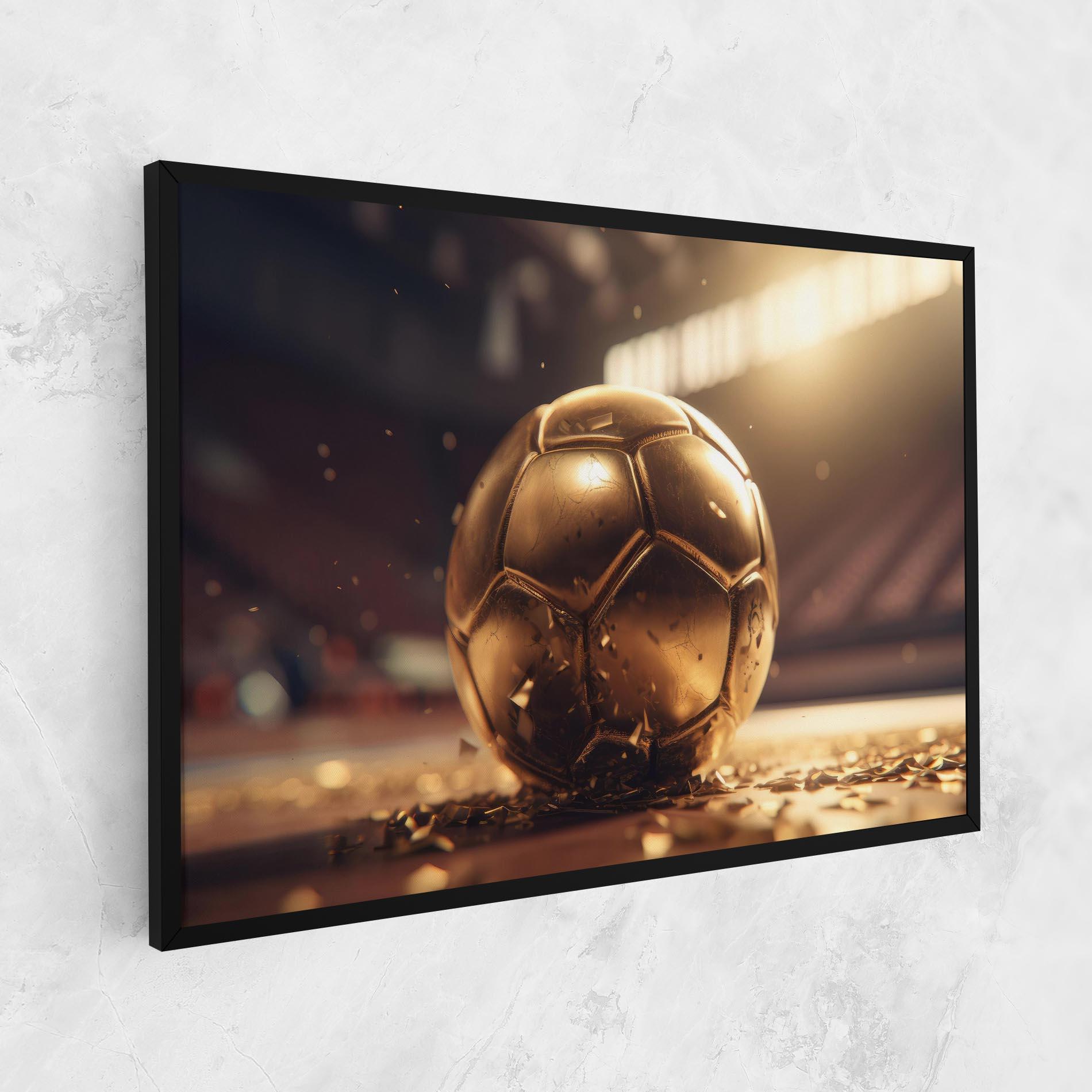 Vászonkép Award For Football mockup 1