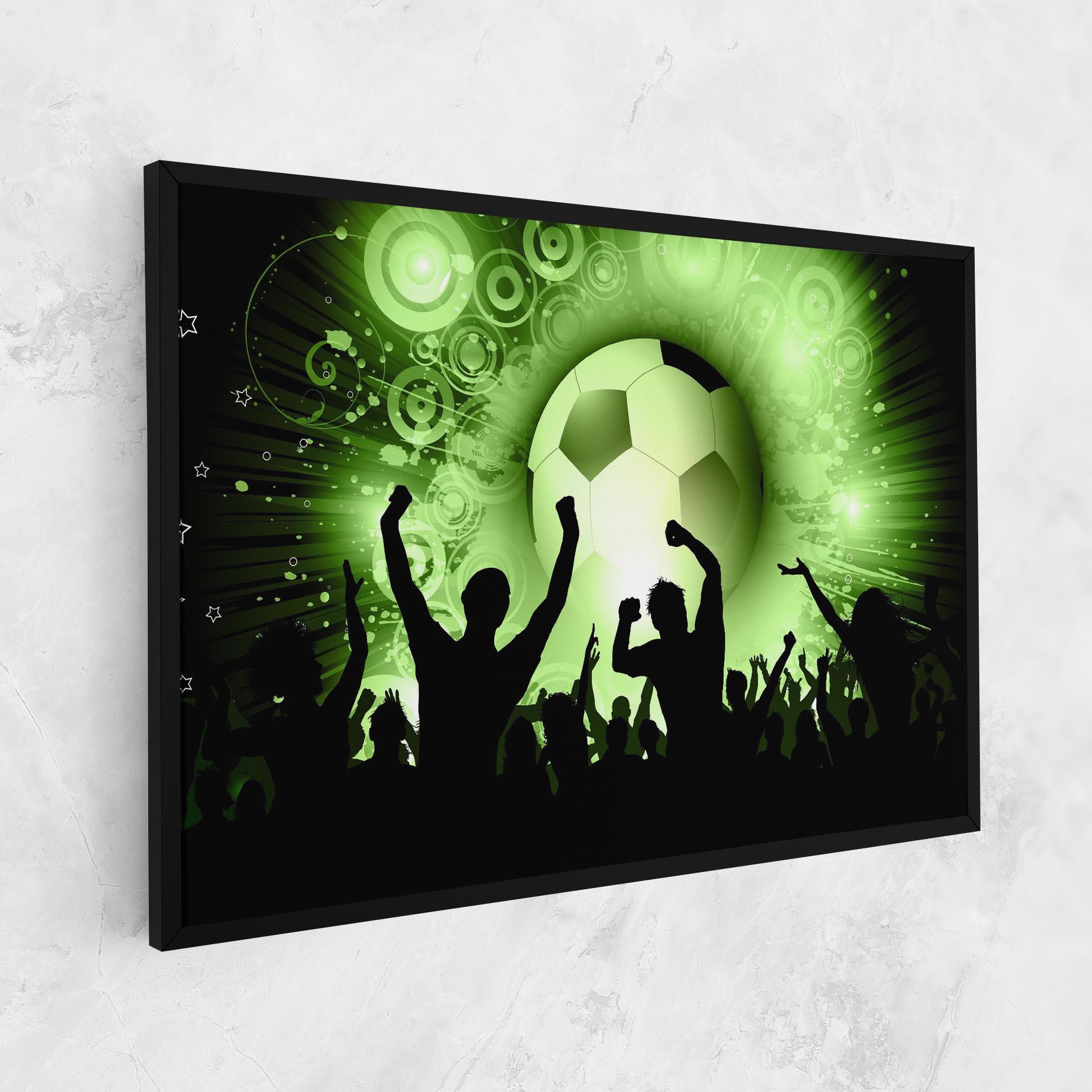 Vászonkép Football Crowd mockup 1