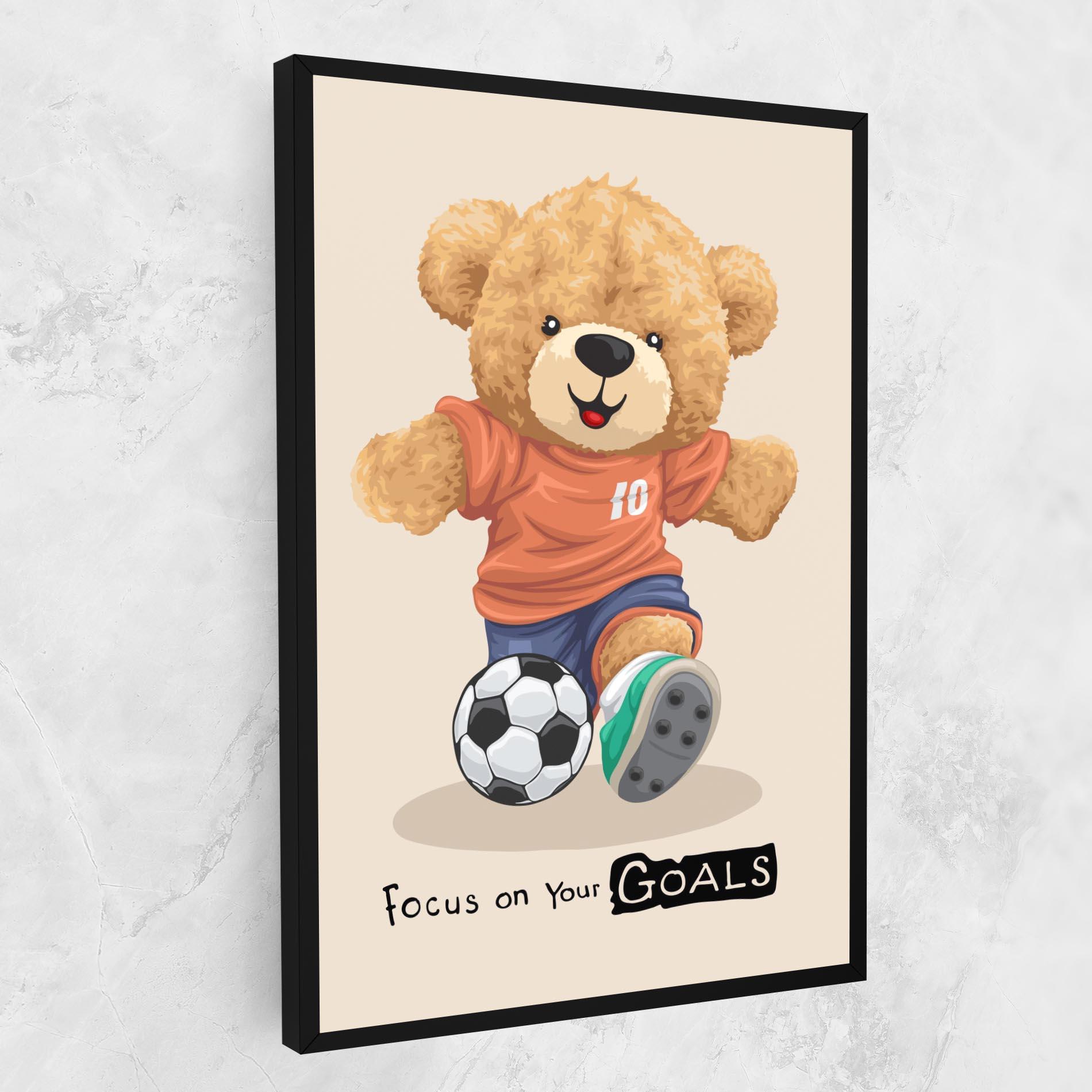 Vászonkép Goals Focus mockup 1