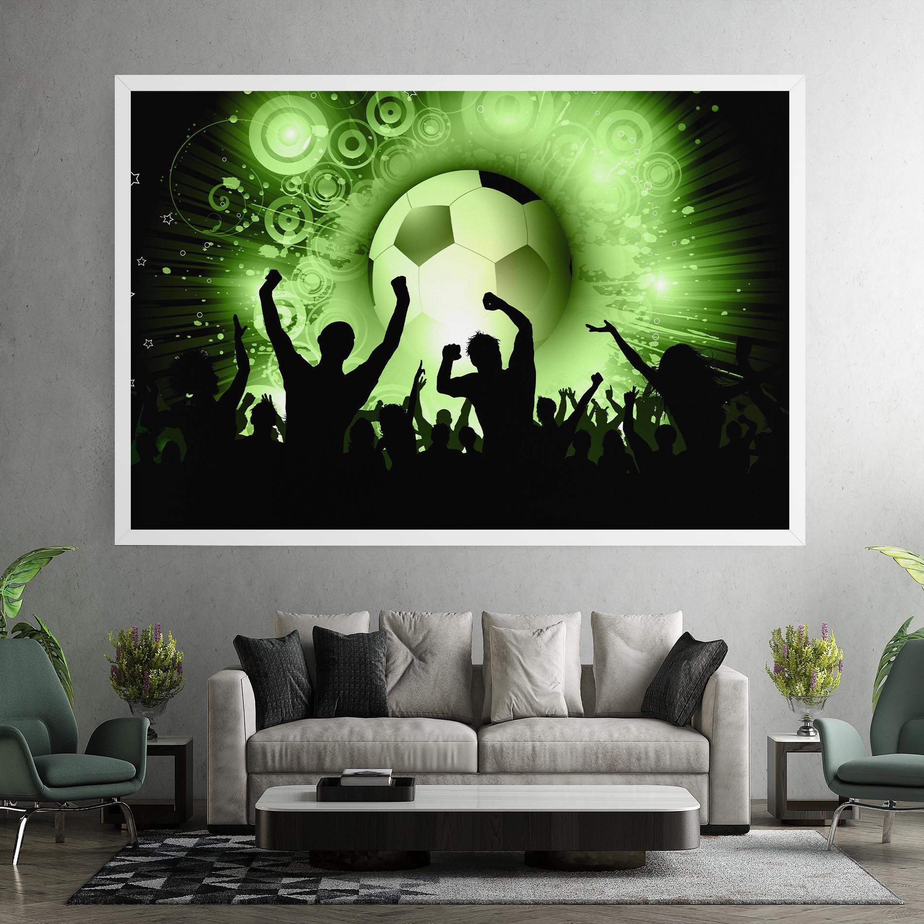 Vászonkép Football Crowd mockup 7