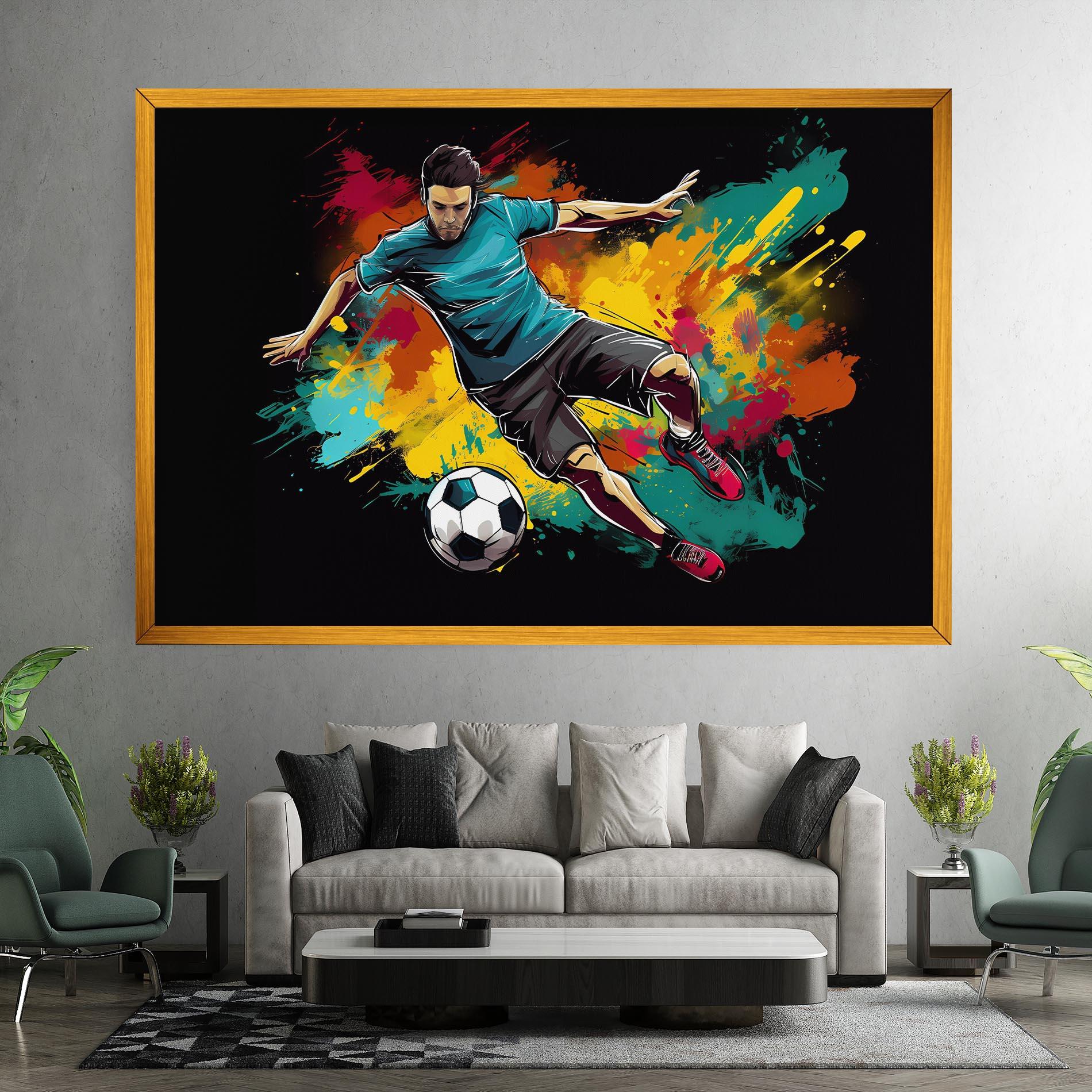 Vászonkép Foot Force mockup 7