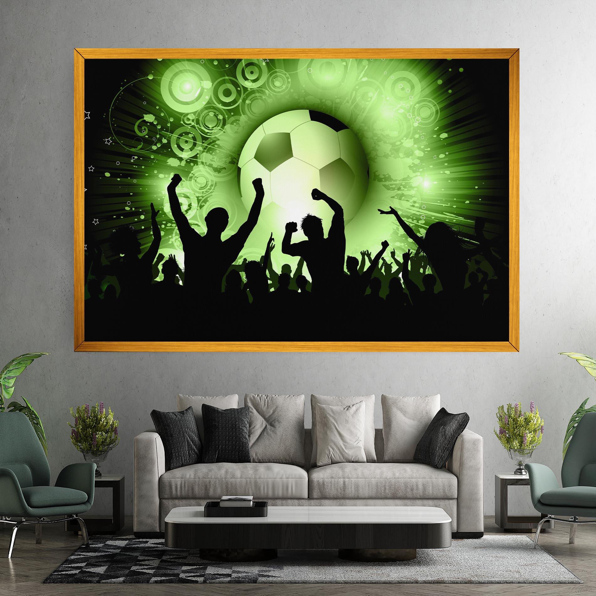 Vászonkép Football Crowd mockup 7