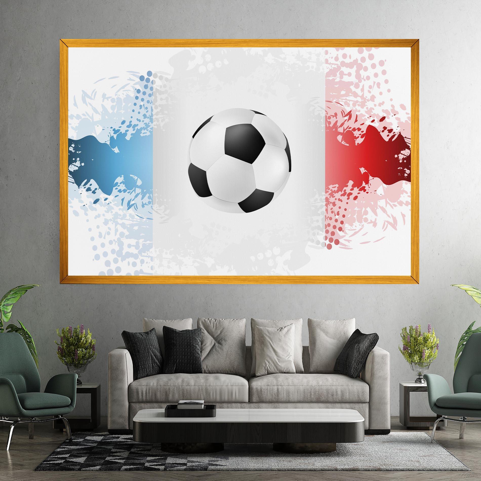 Vászonkép France Football mockup 7