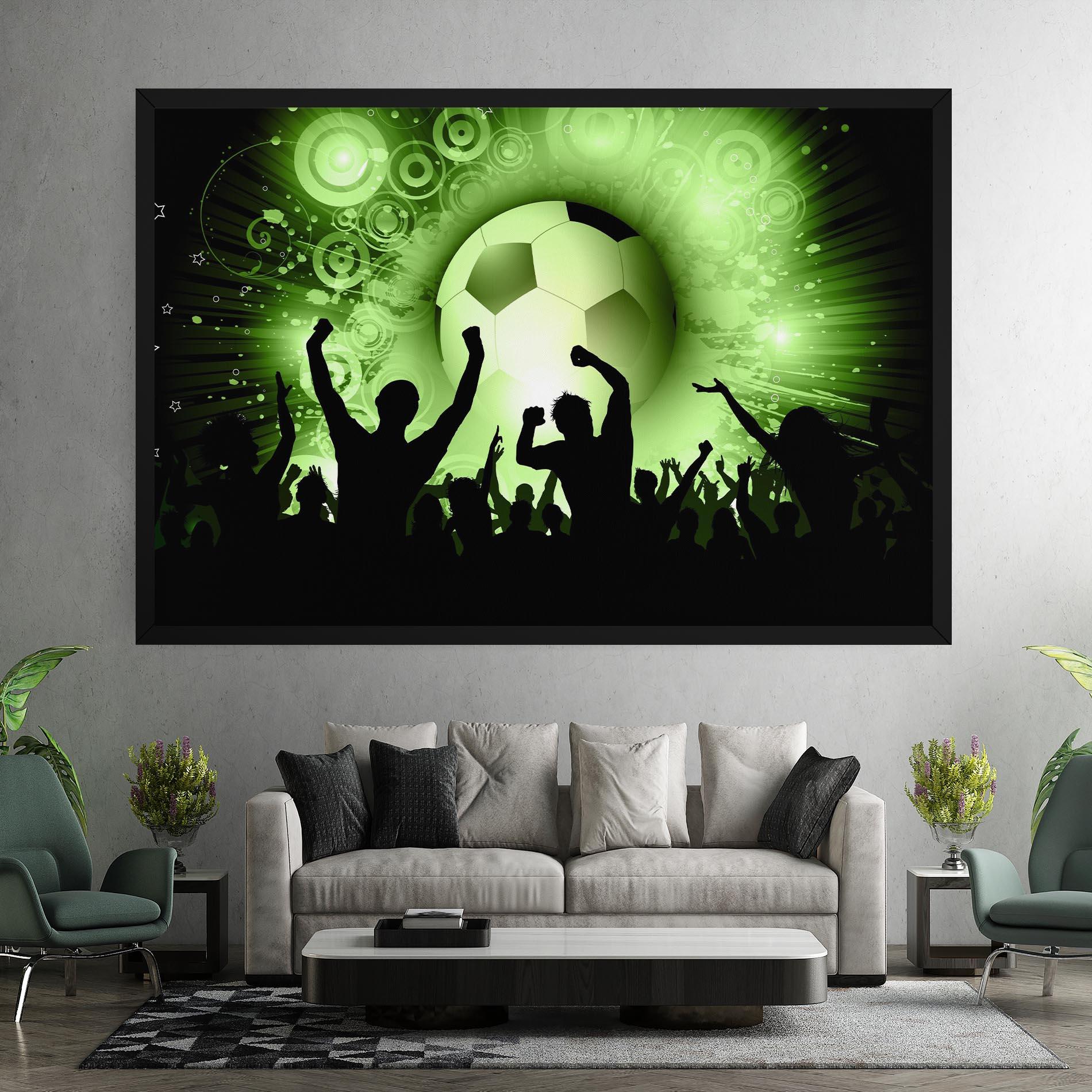 Vászonkép Football Crowd mockup 7