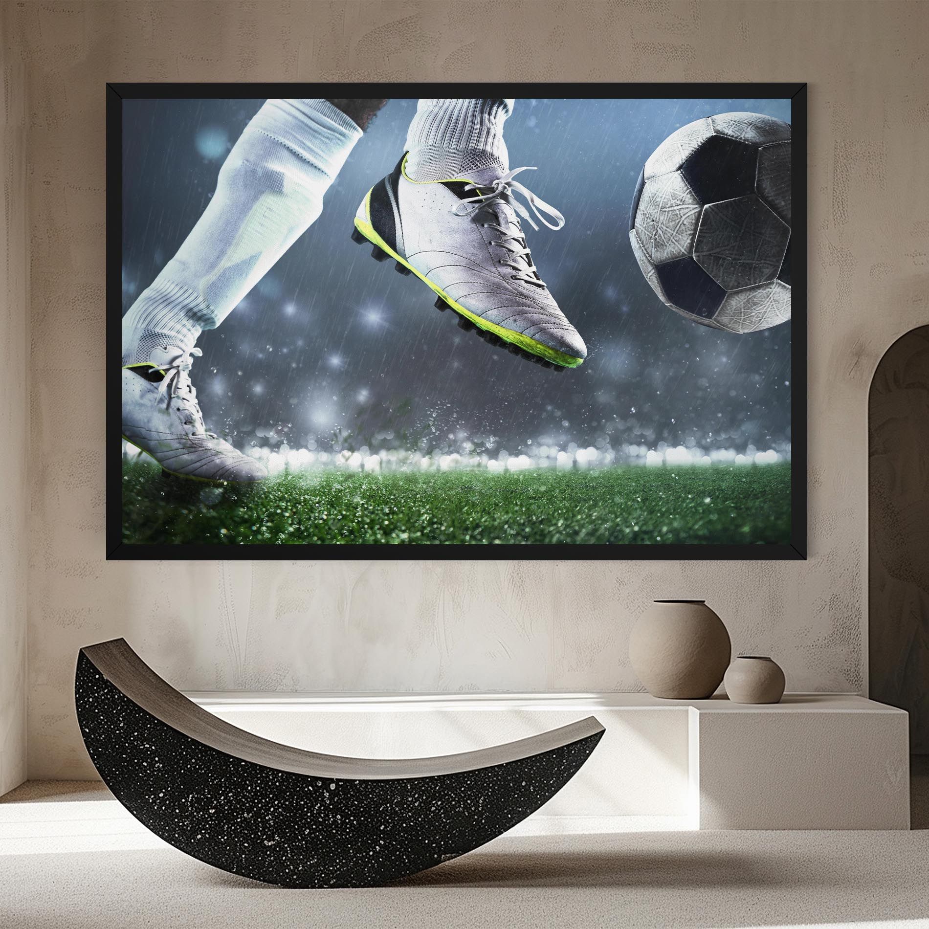 Close Up Football Scene mockup 8