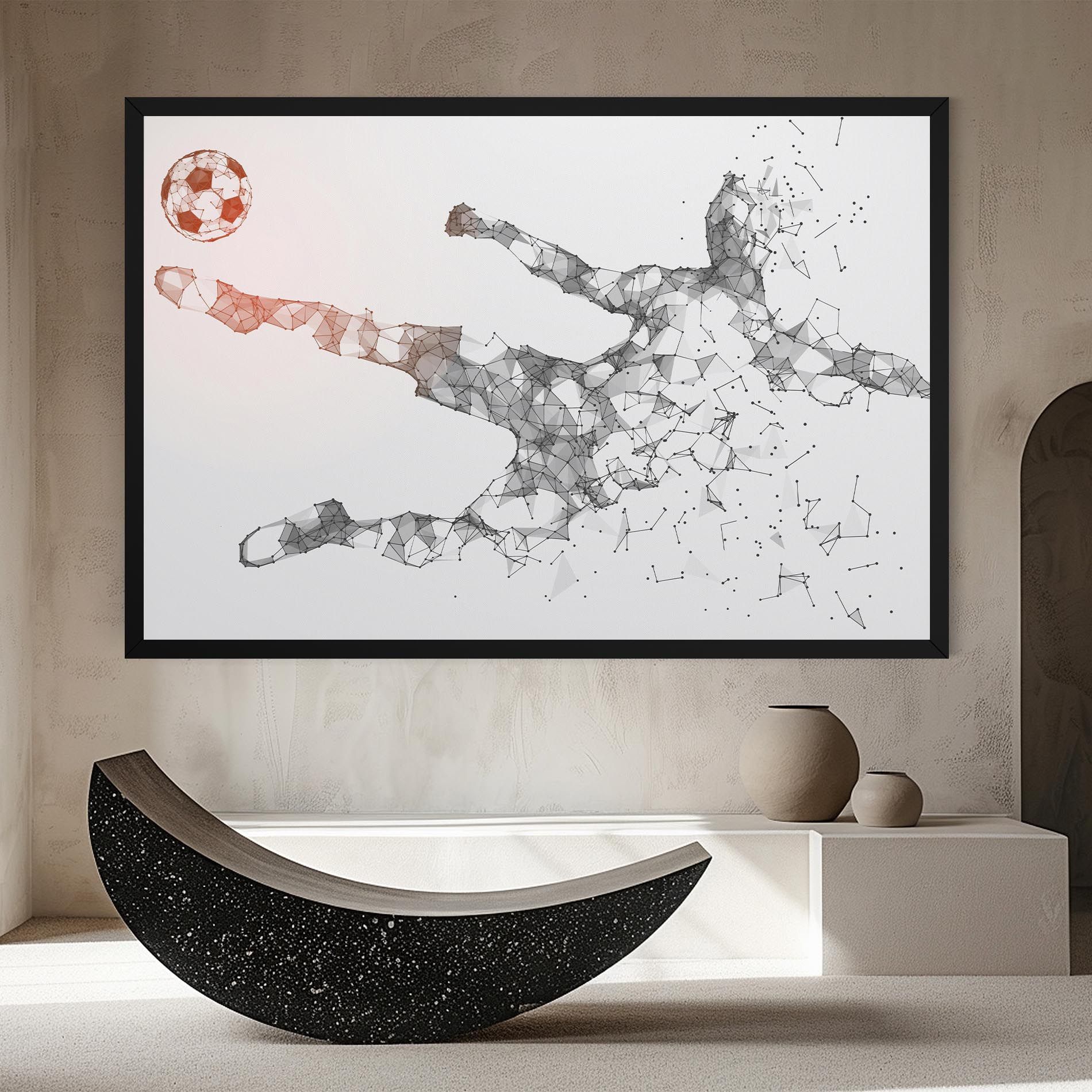 Football Orange Ball mockup 8