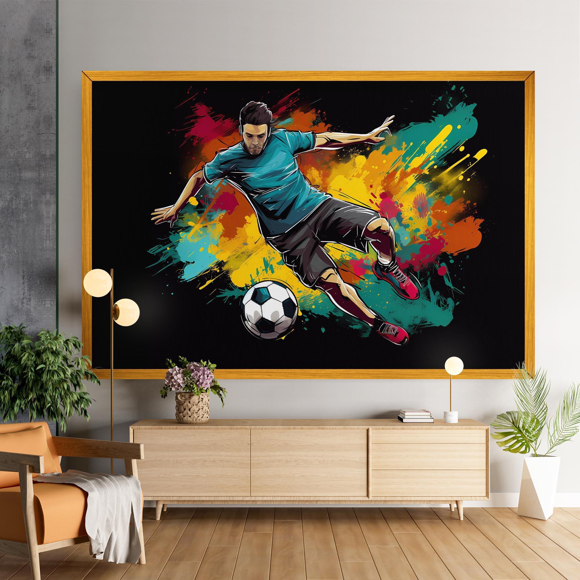 Vászonkép Foot Force mockup 9