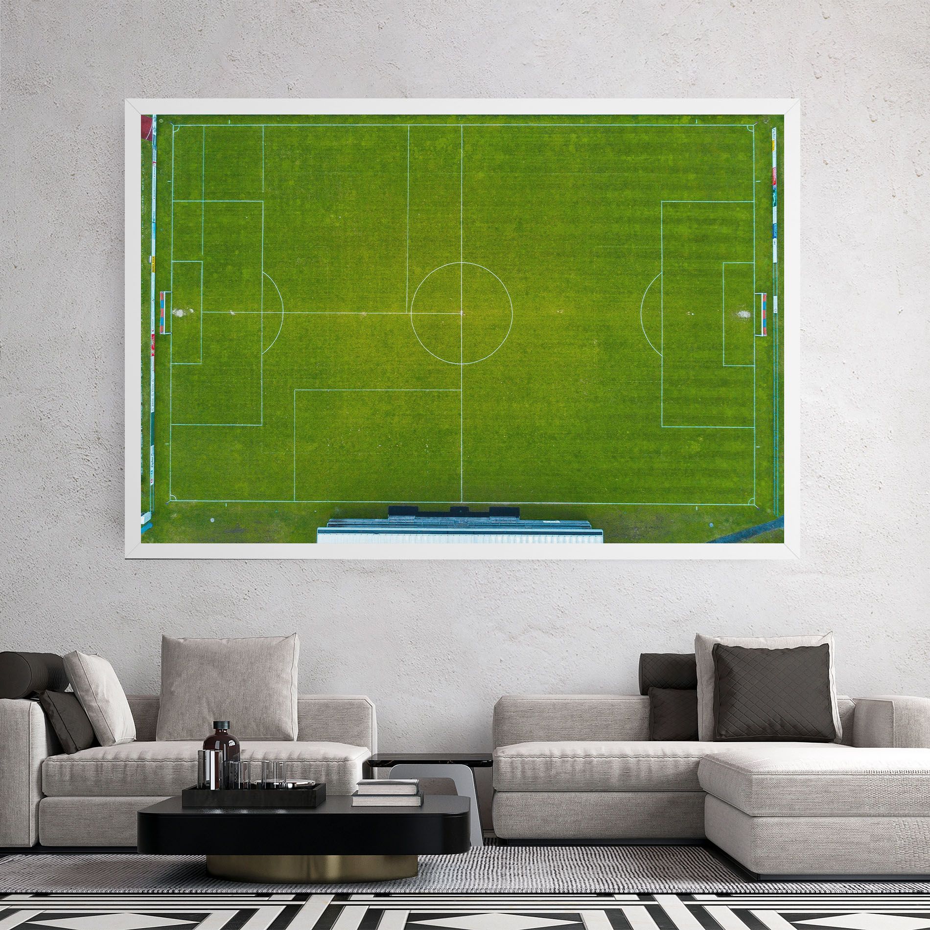 Green Football Field mockup 2