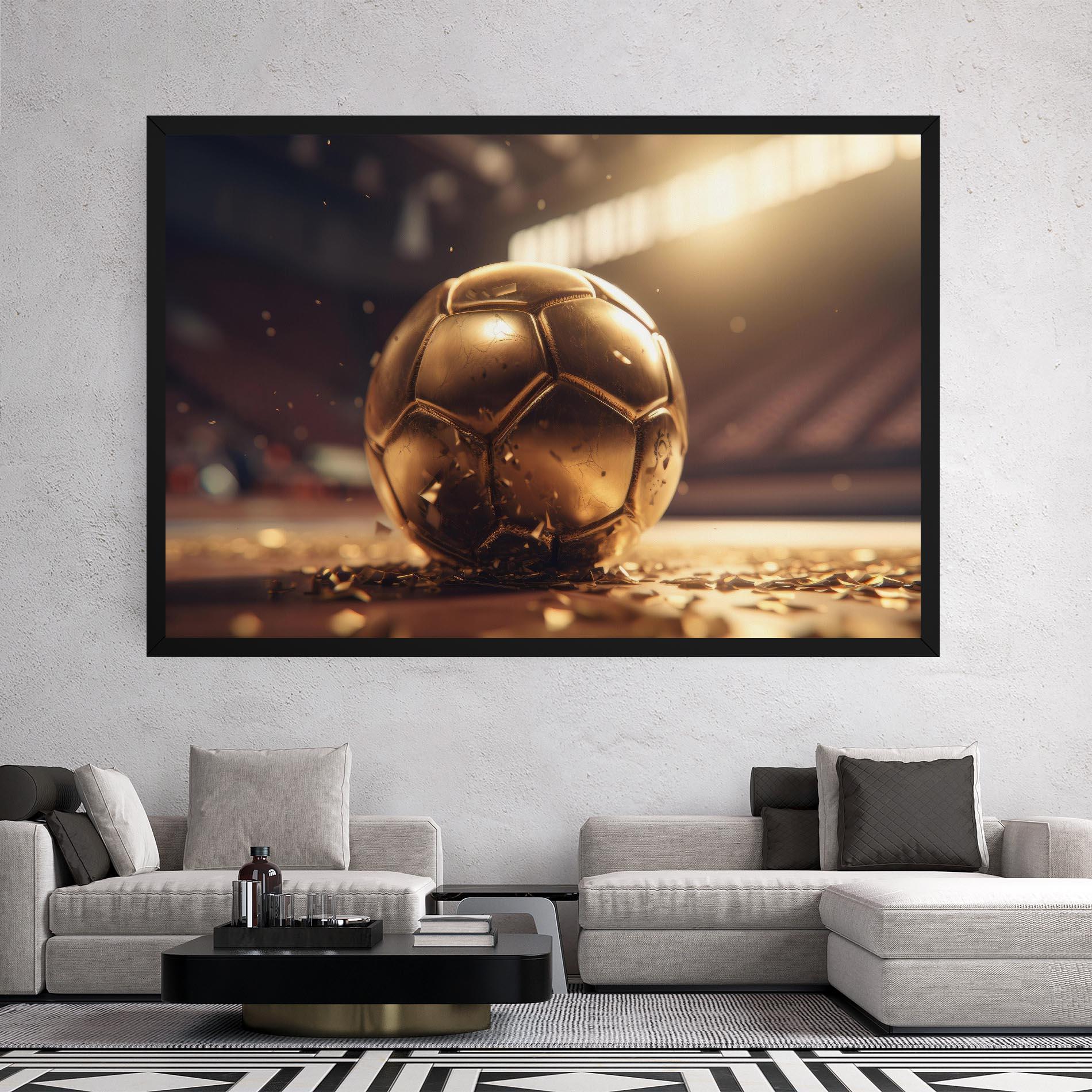 Vászonkép Award For Football mockup 2