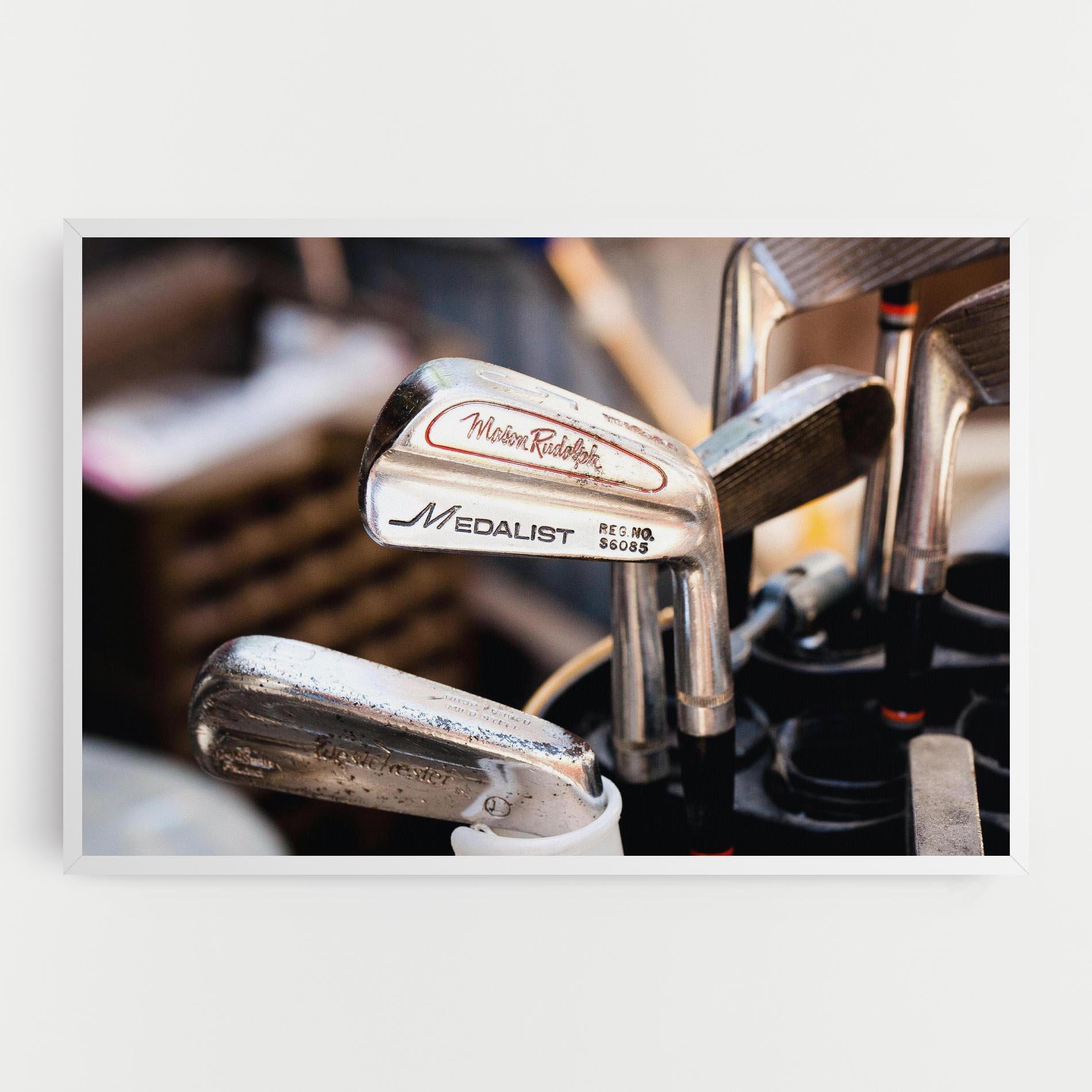 Vászonkép Silver Golf Club mockup 0