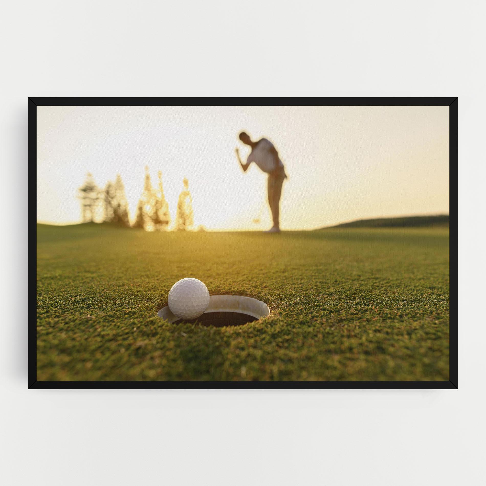 Vászonkép Golfer Concept mockup 0