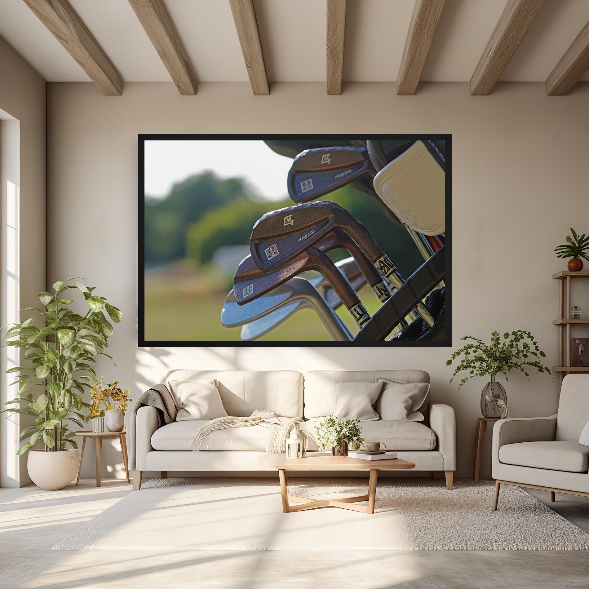 Brown Golf Club mockup 6