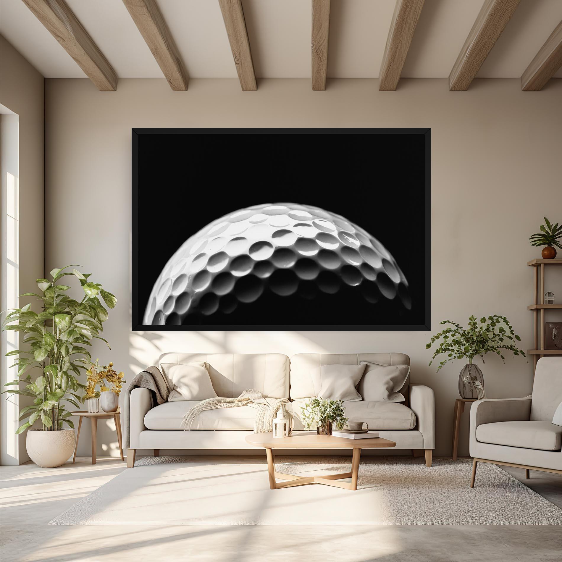 Vászonkép Golf Ball Close Up mockup 6
