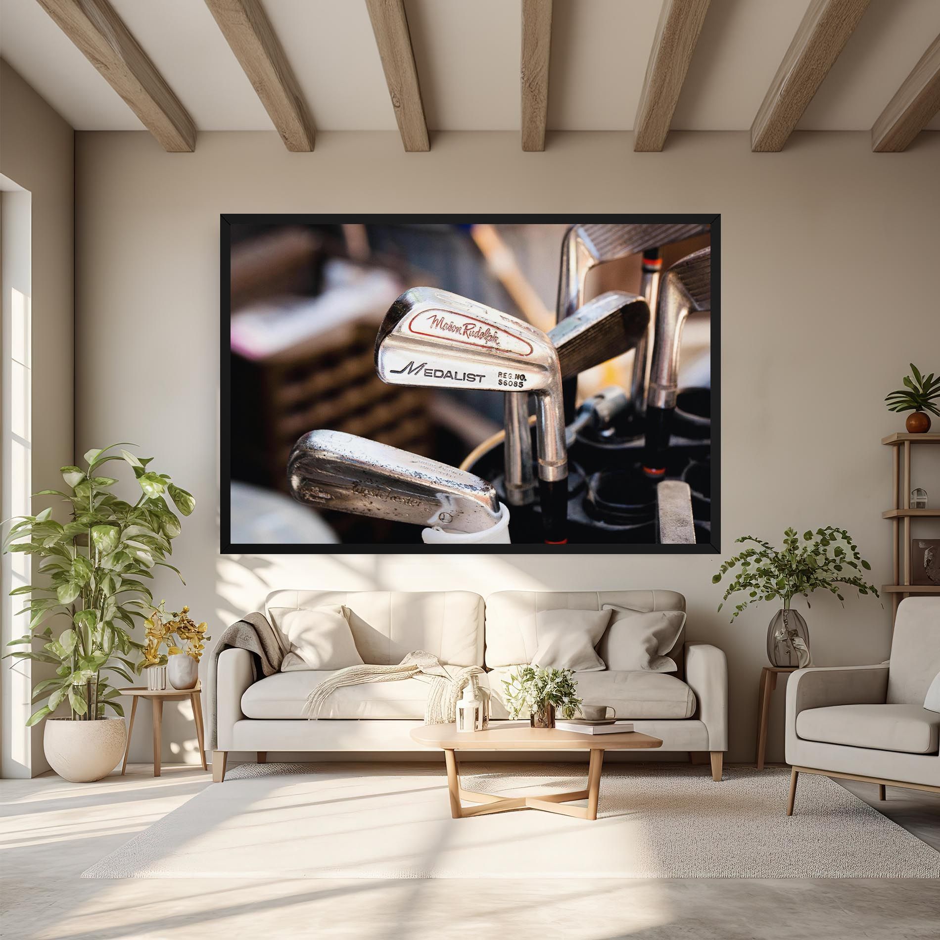 Silver Golf Club mockup 6