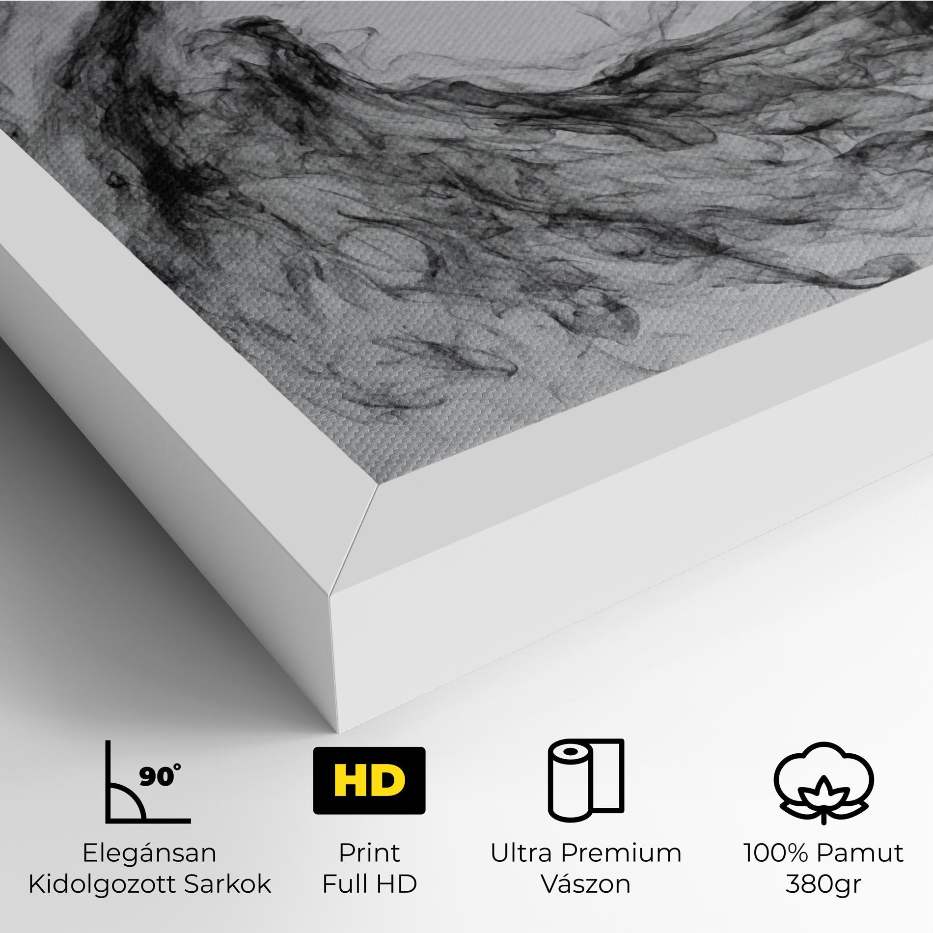 Vászonkép Black Smoke Golf mockup 4