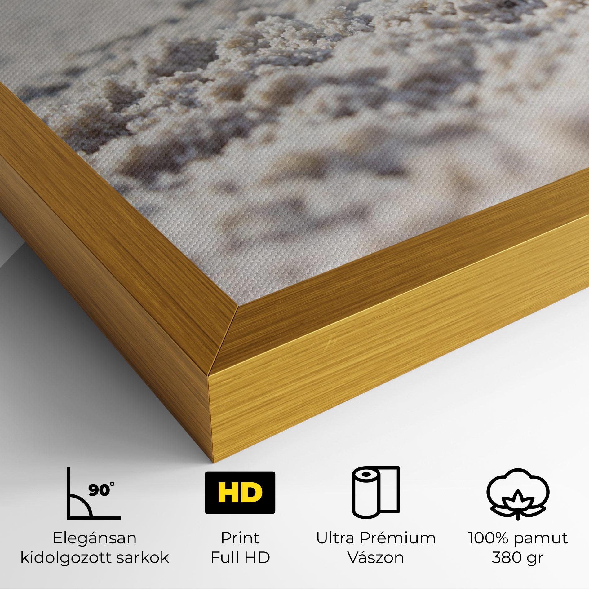 Vászonkép Golf Ball In Sand mockup 4