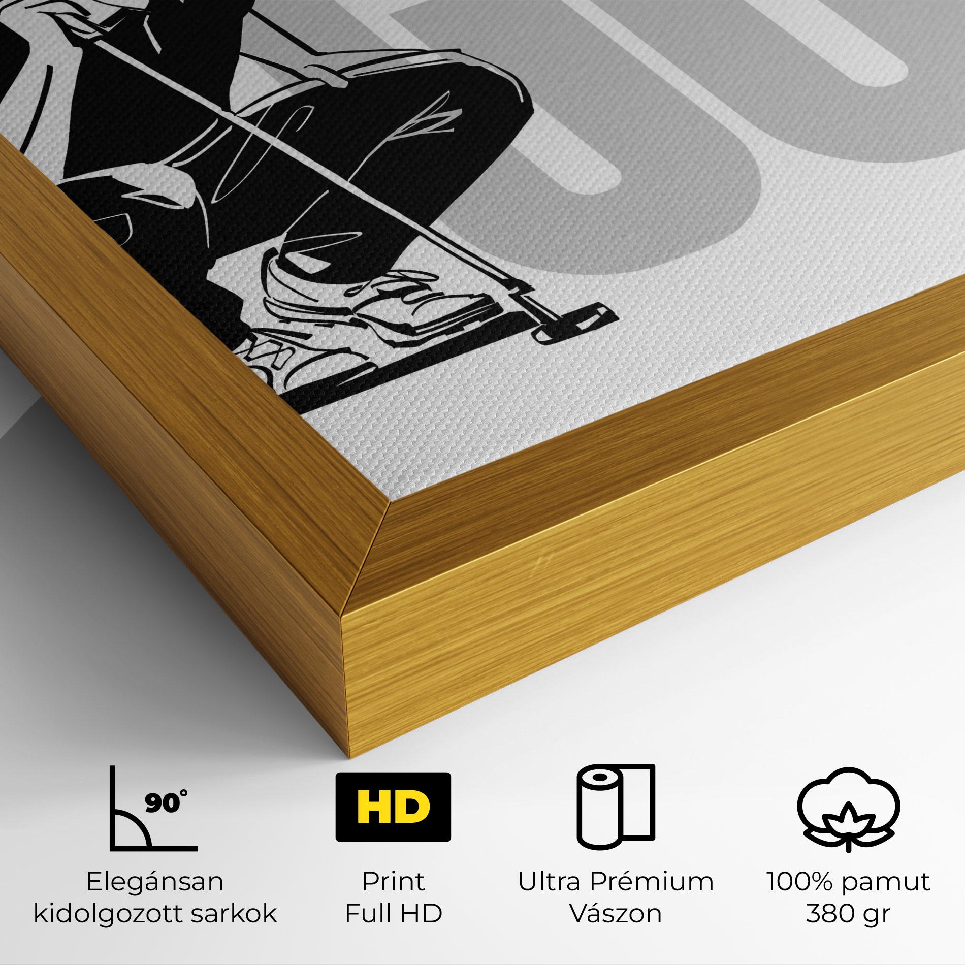 Vászonkép Golf mockup 4