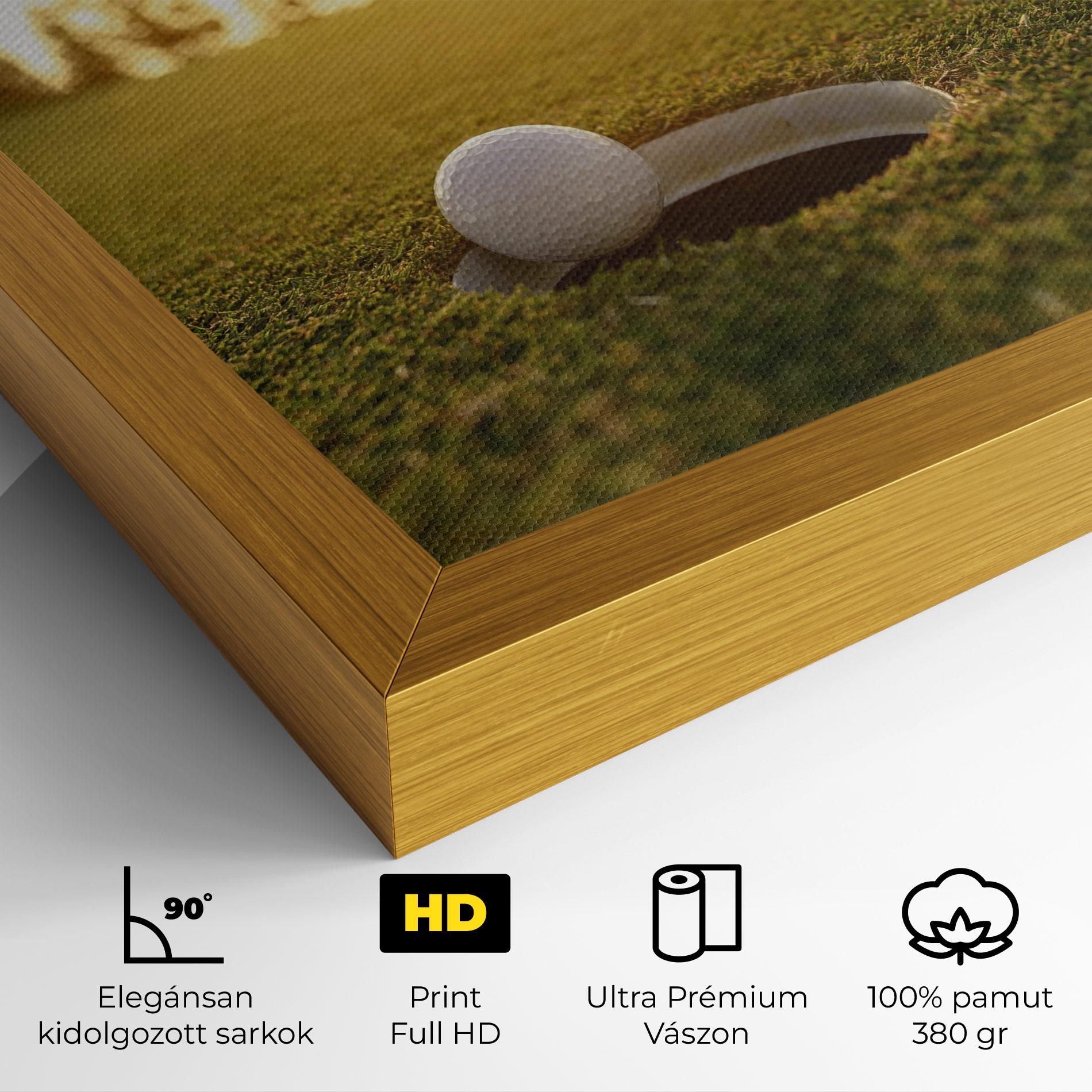 Vászonkép Golfer Concept mockup 4