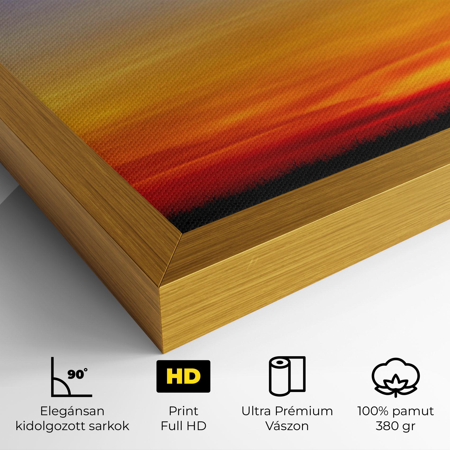 Vászonkép Playing Golf Sunrise mockup 4