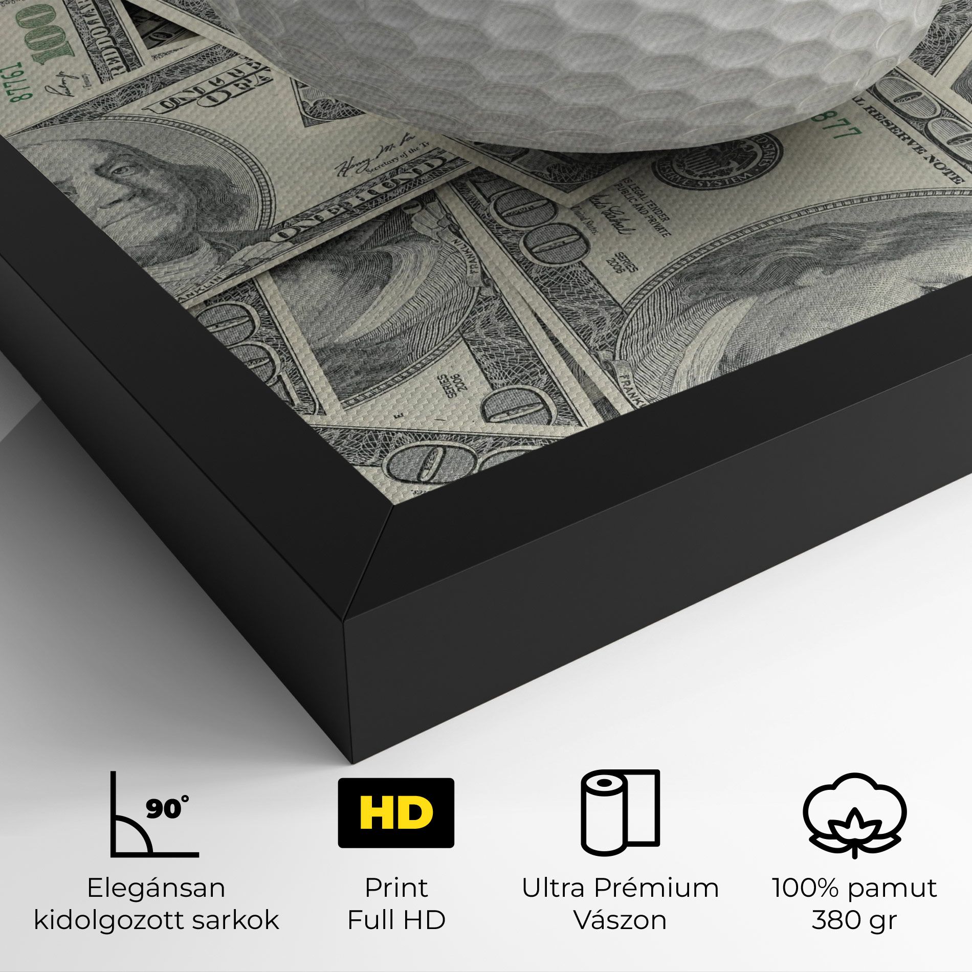 3d Golf Ball mockup 4
