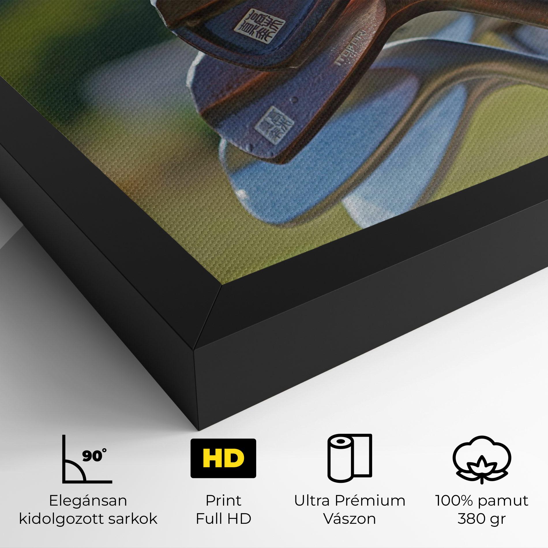 Vászonkép Brown Golf Club mockup 4