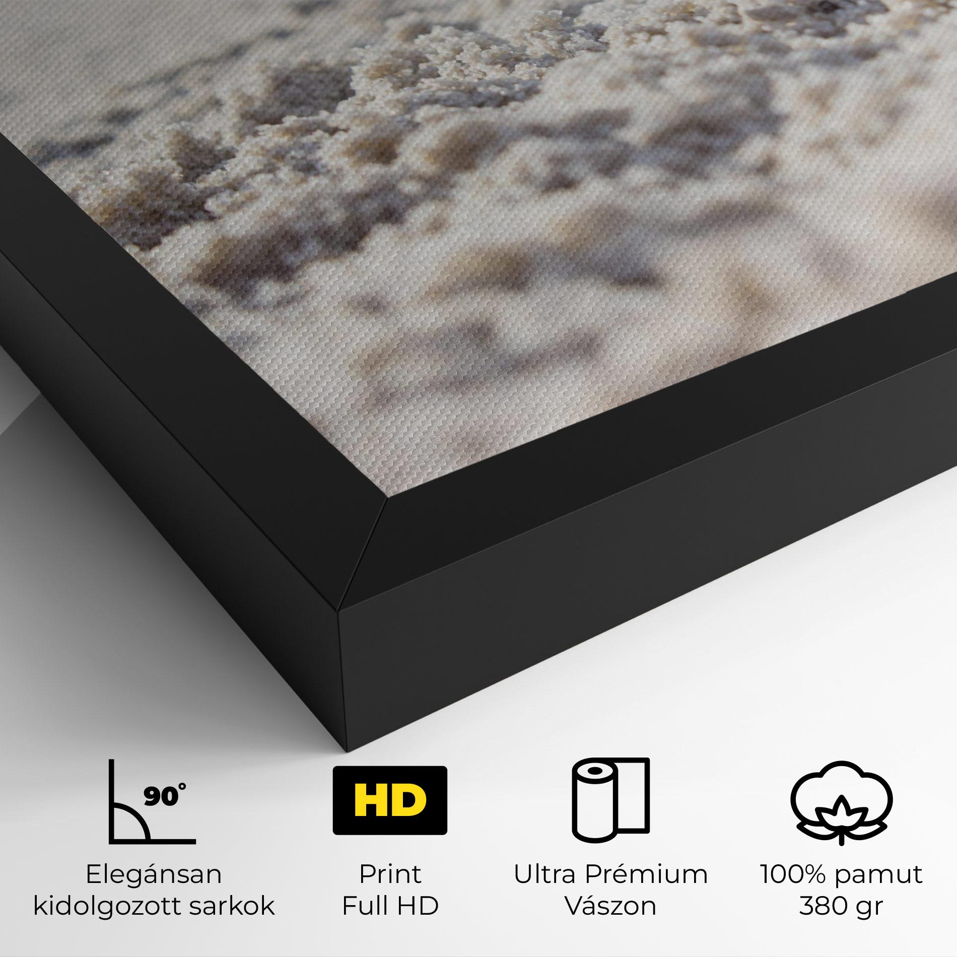 Vászonkép Golf Ball In Sand mockup 4