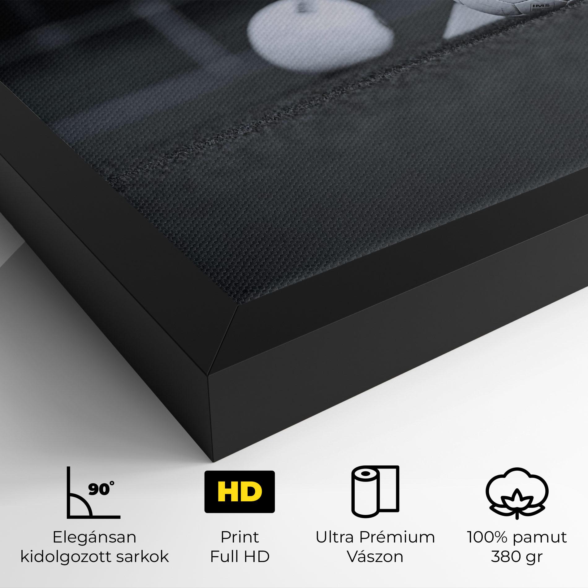 Vászonkép Golf Ball On Grey mockup 4