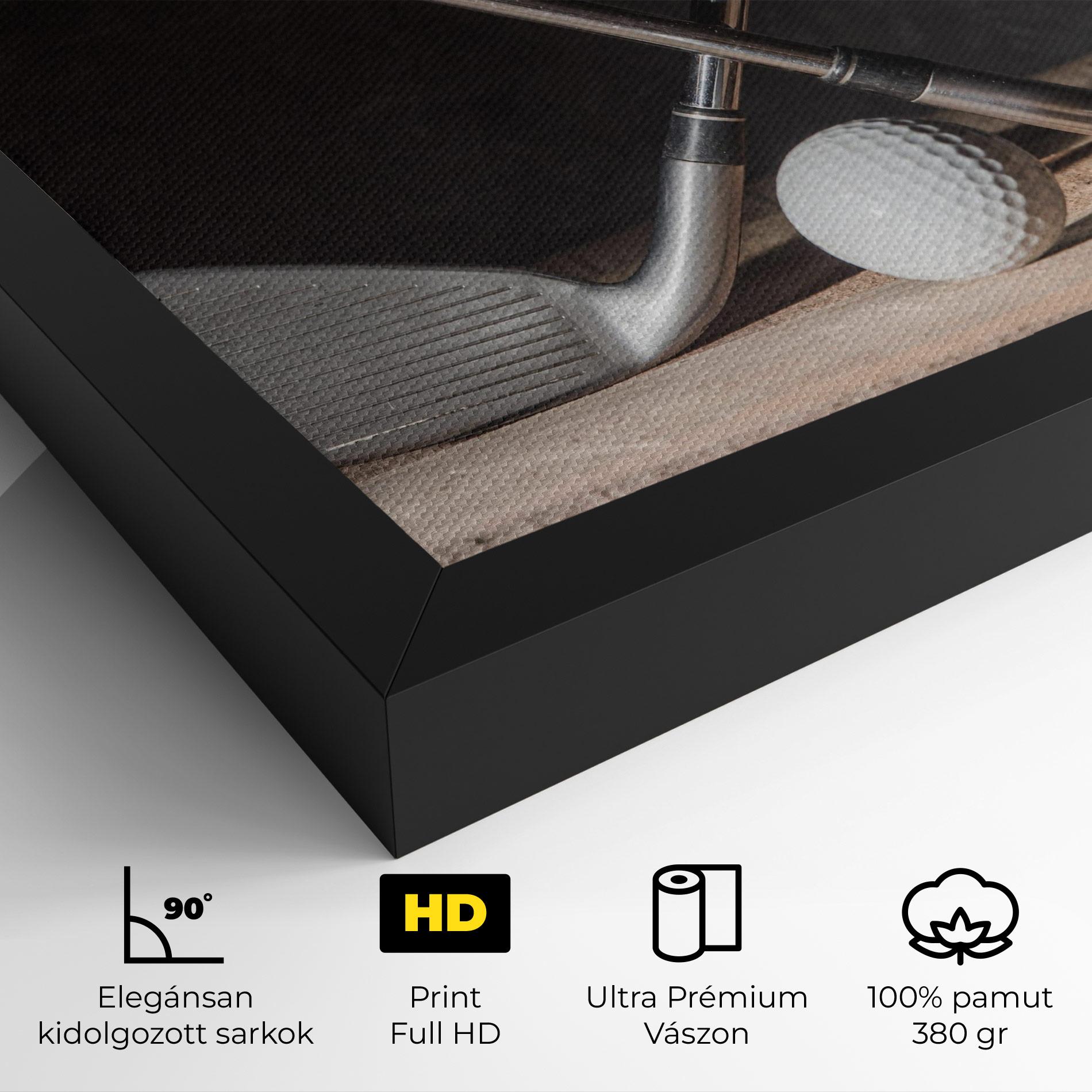 Vászonkép Golf Club Ball mockup 4