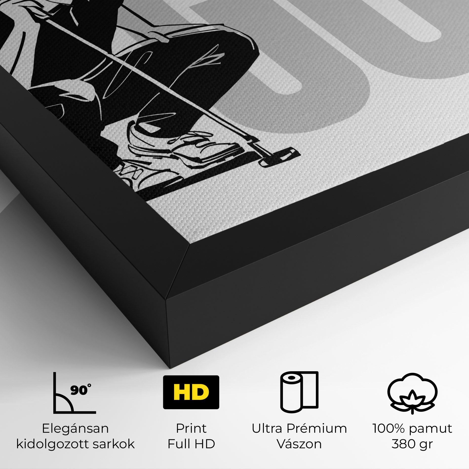 Vászonkép Golf mockup 4