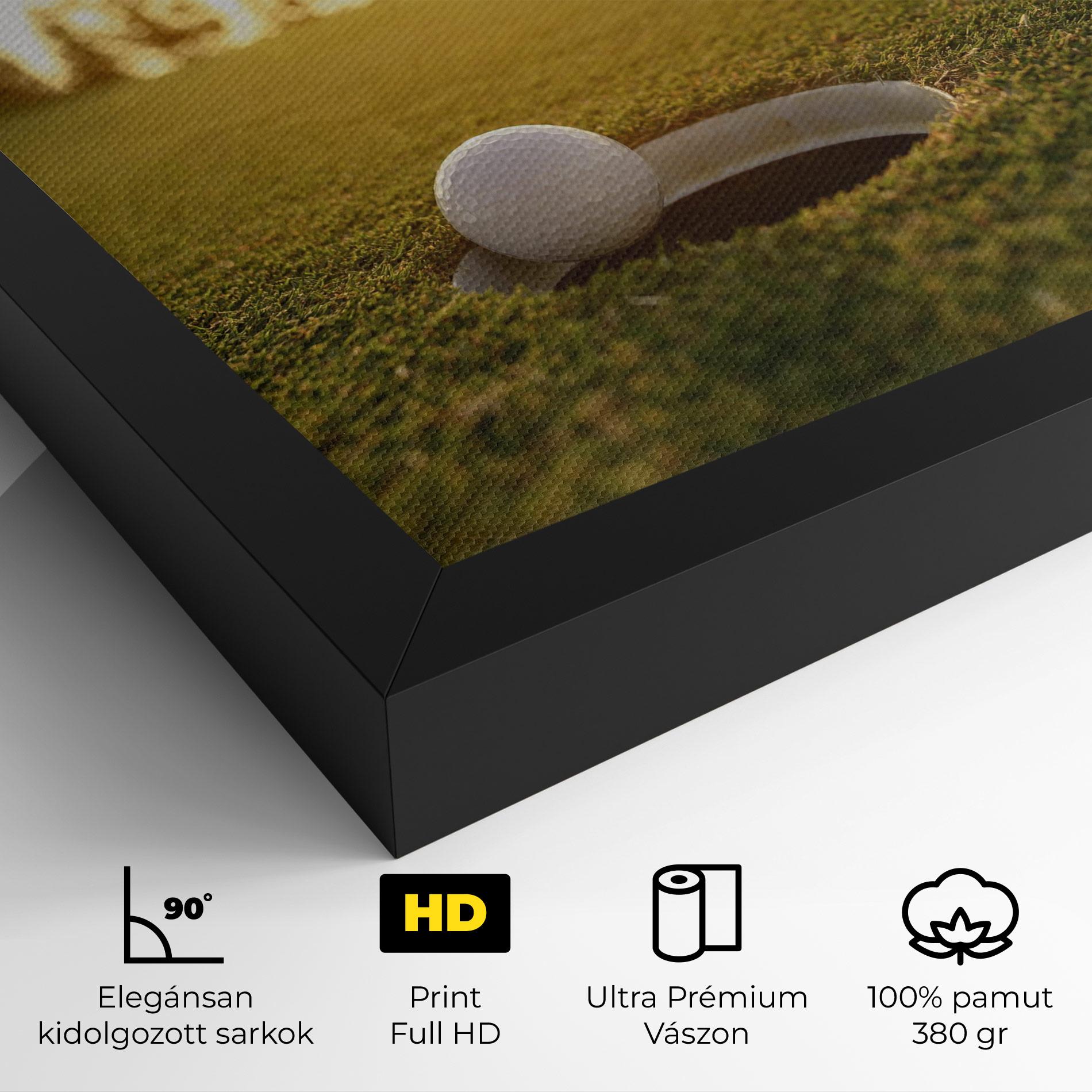 Vászonkép Golfer Concept mockup 4