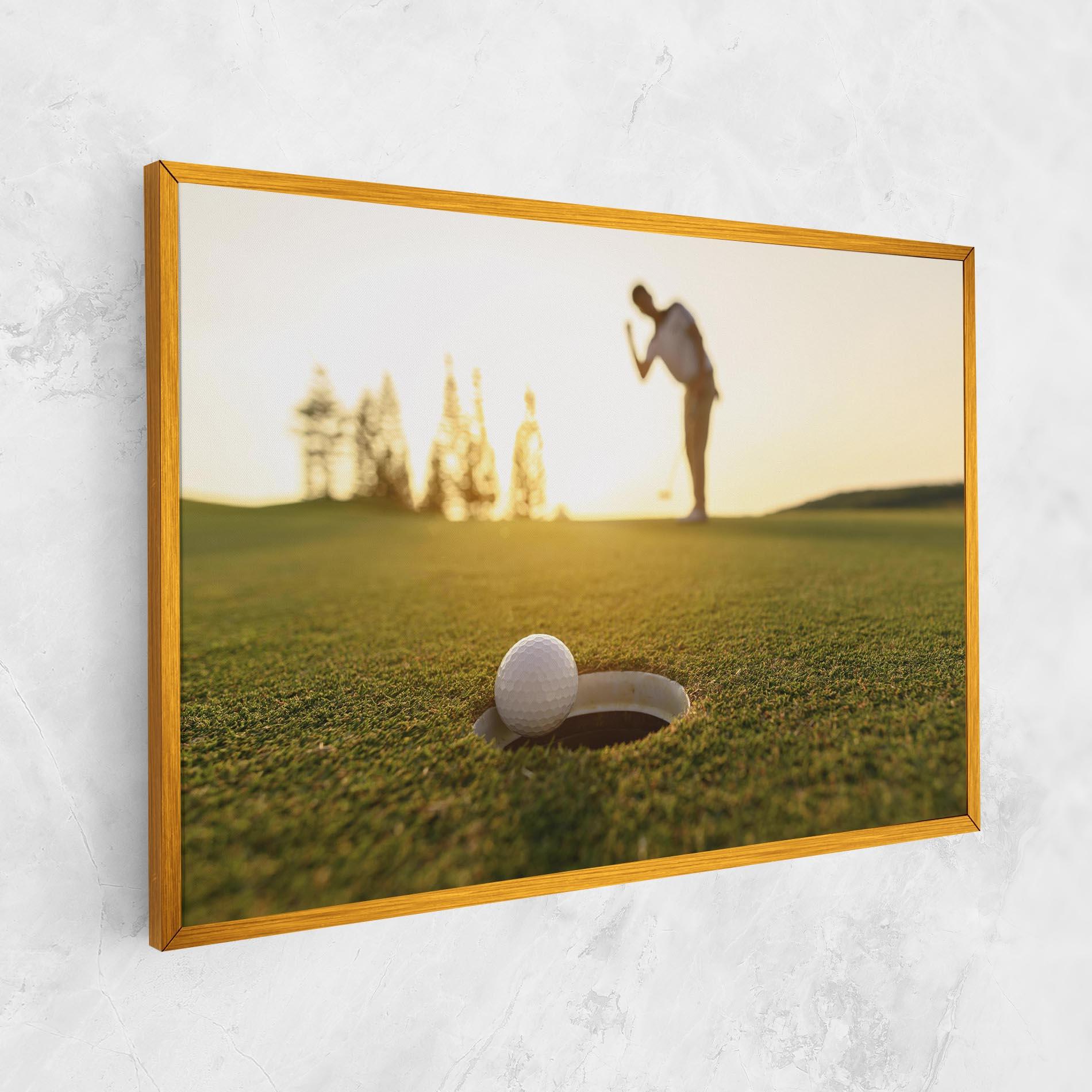 Vászonkép Golfer Concept mockup 1