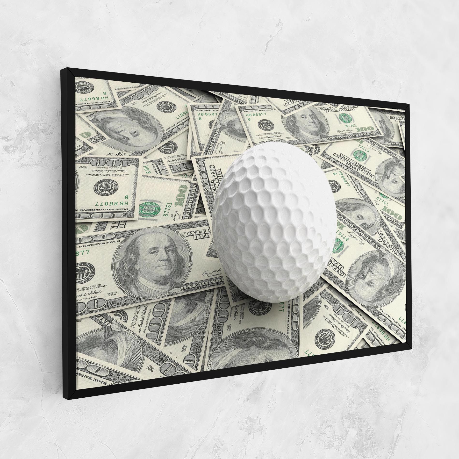 3d Golf Ball mockup 1