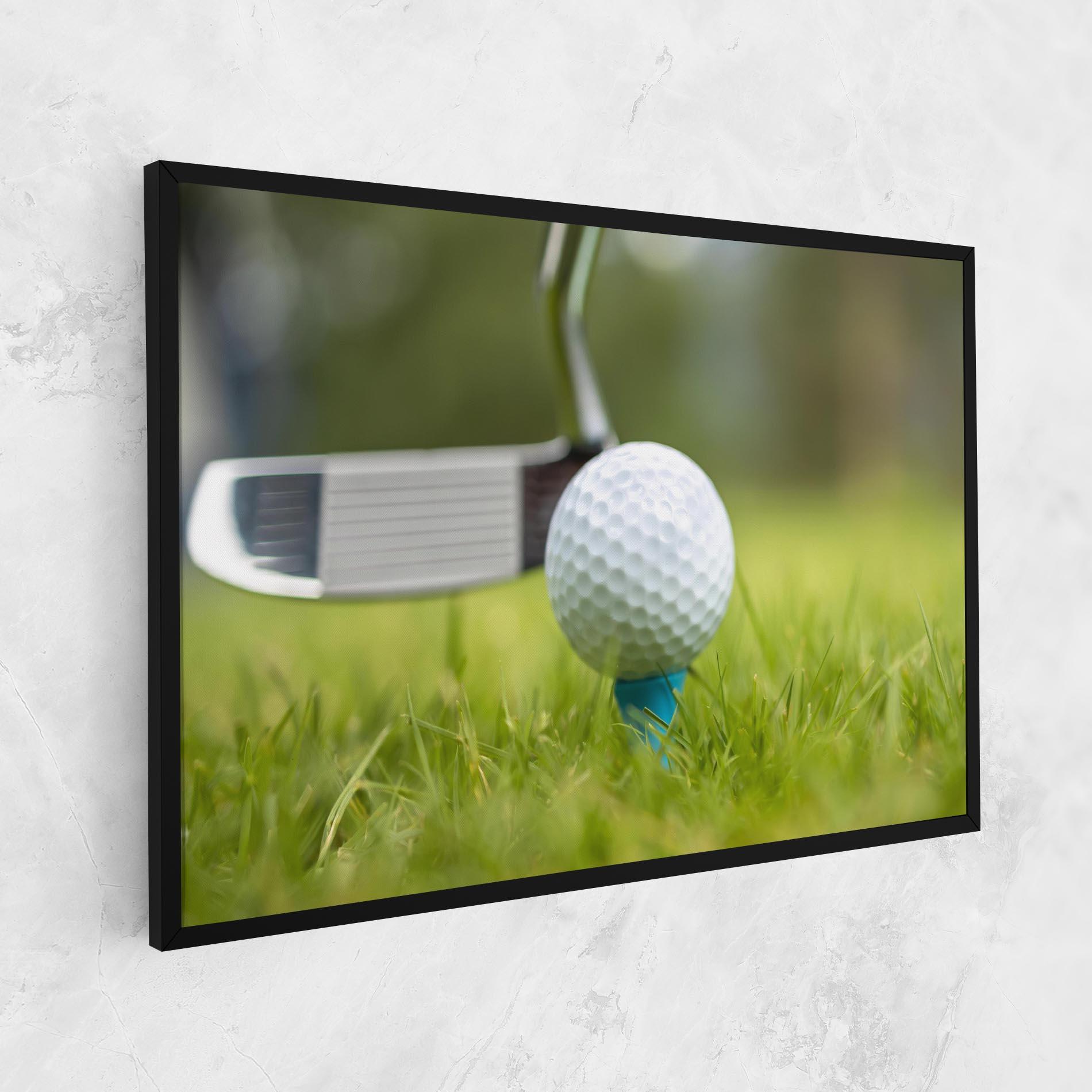 Vászonkép Golf Ball Tee mockup 1