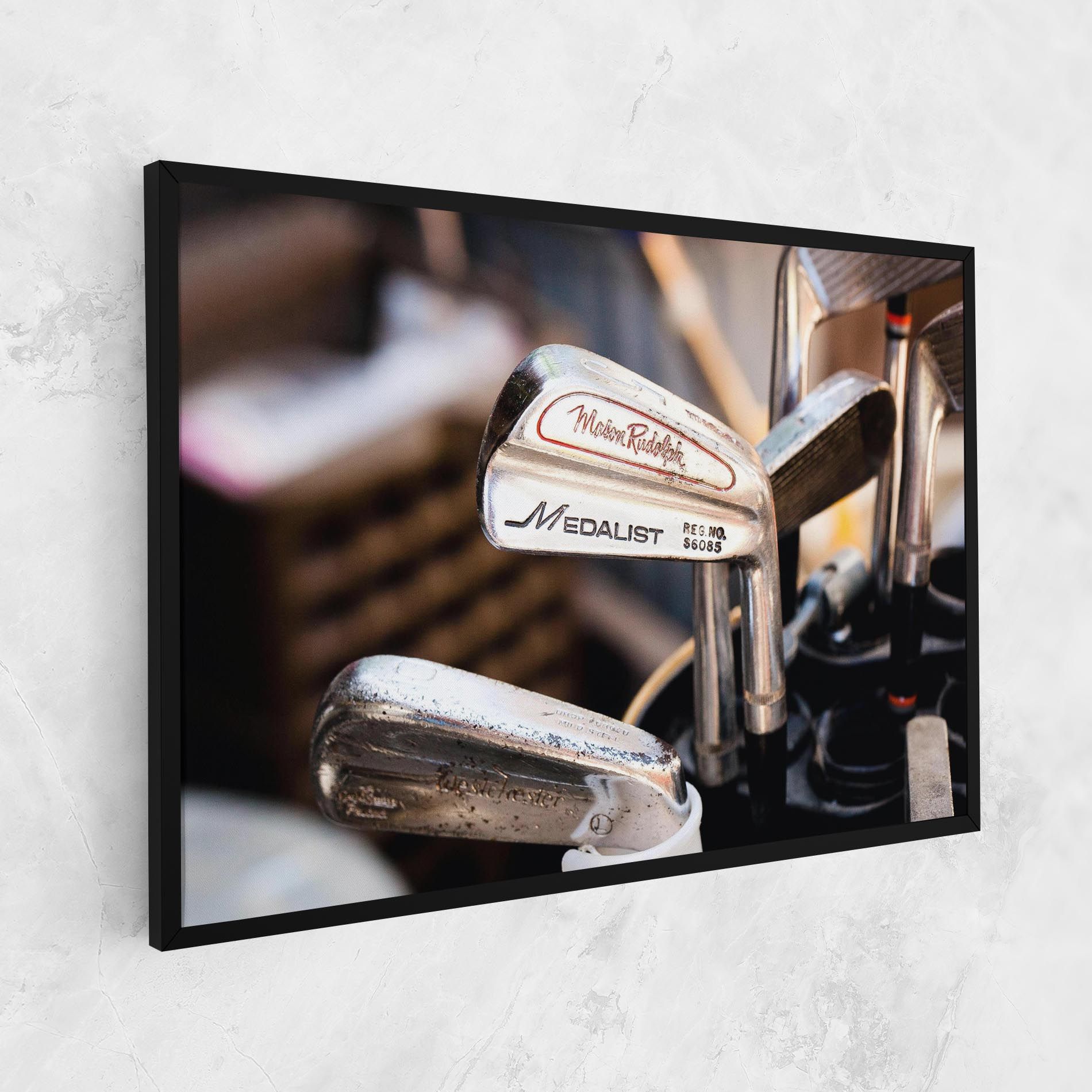 Silver Golf Club mockup 1