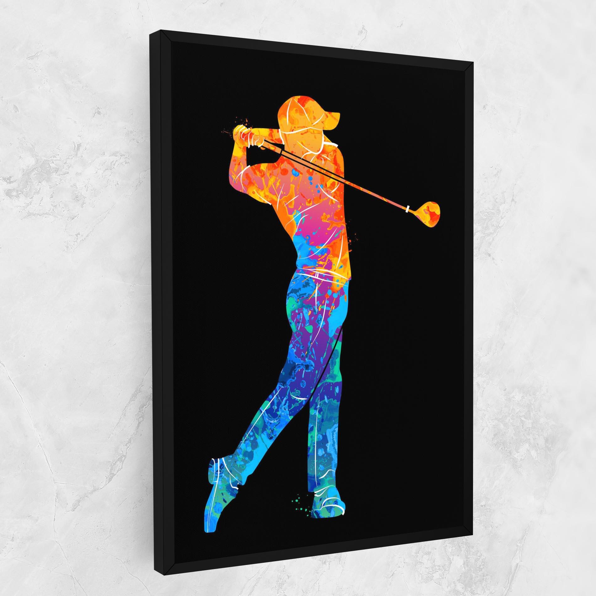 Vászonkép Color Mix Golf mockup 1