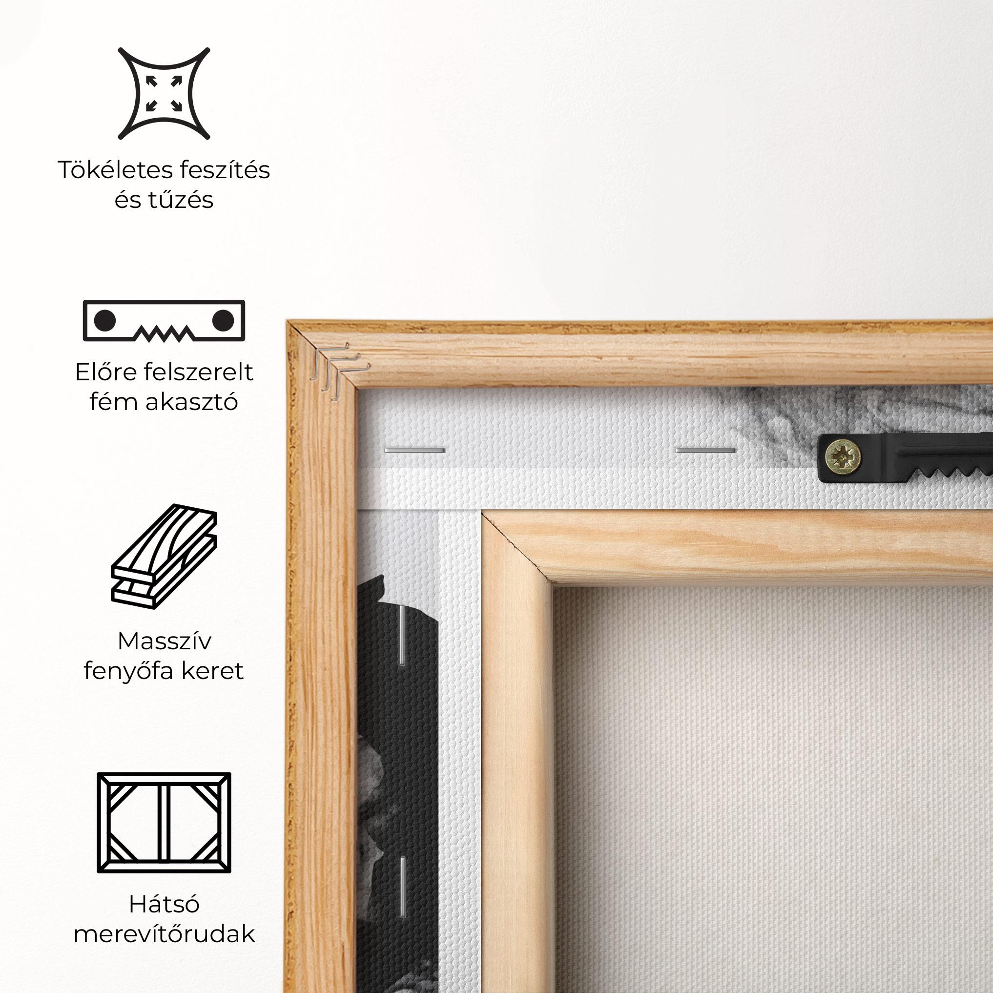 Vászonkép Black Smoke Golf mockup 5