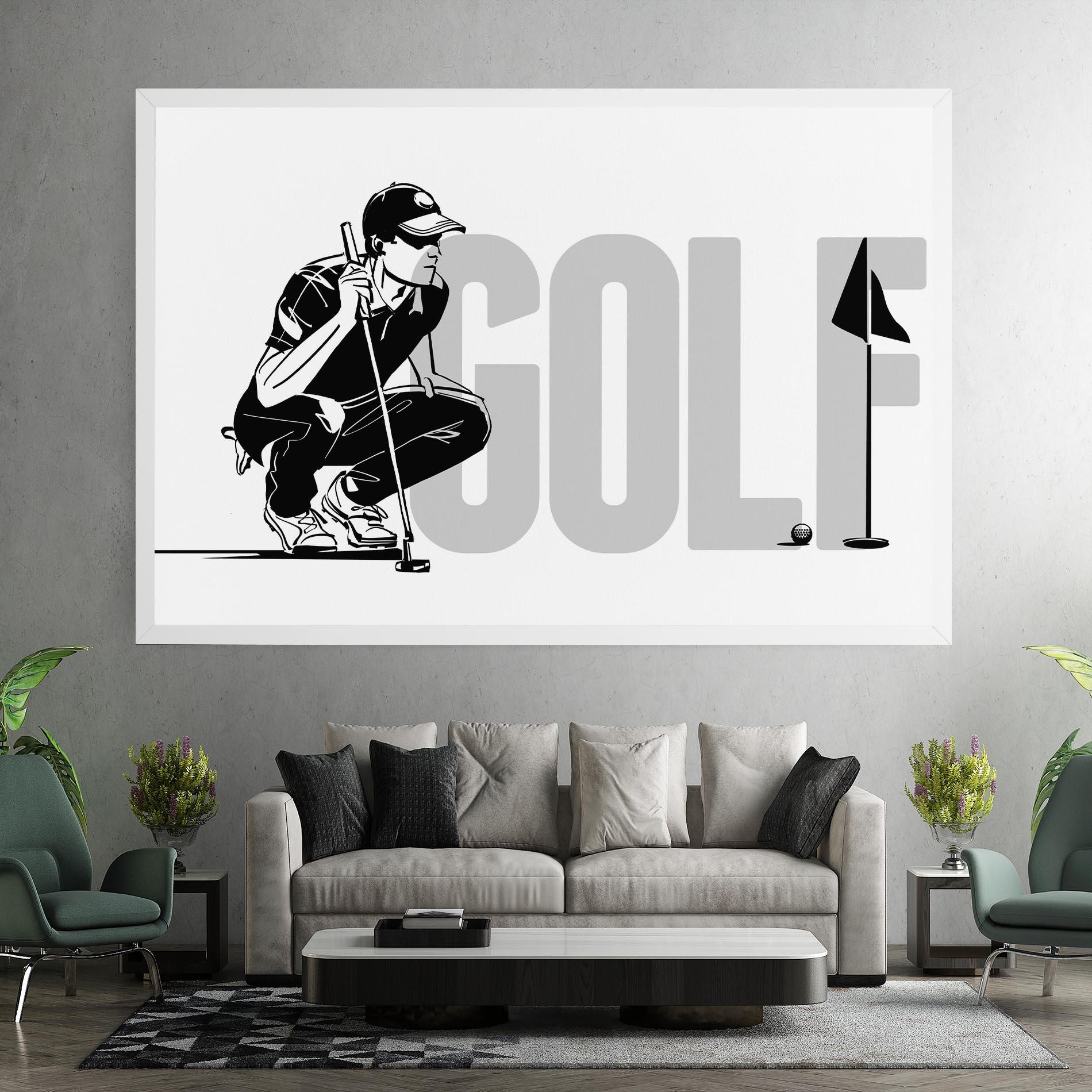 Vászonkép Golf mockup 7