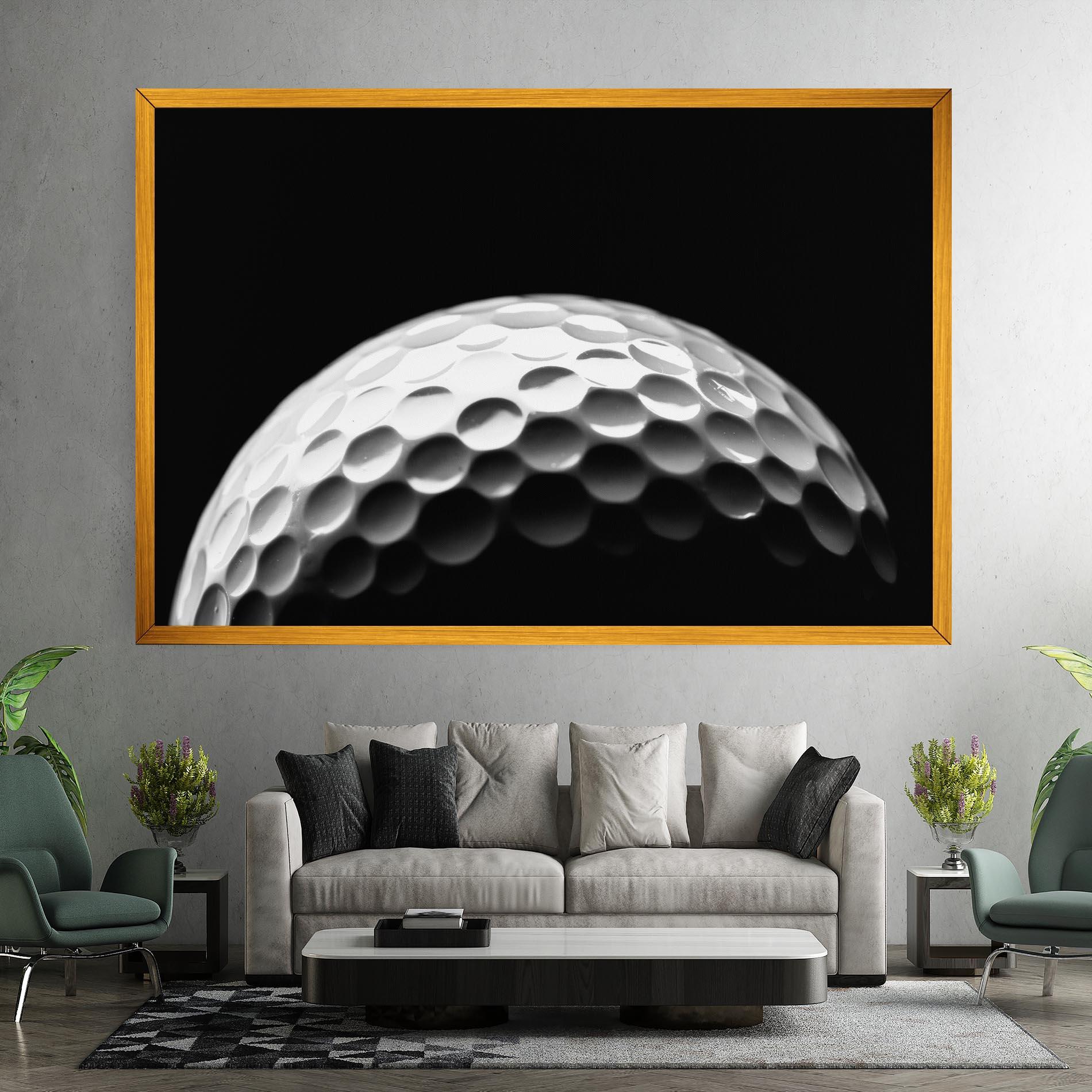 Vászonkép Golf Ball Close Up mockup 7