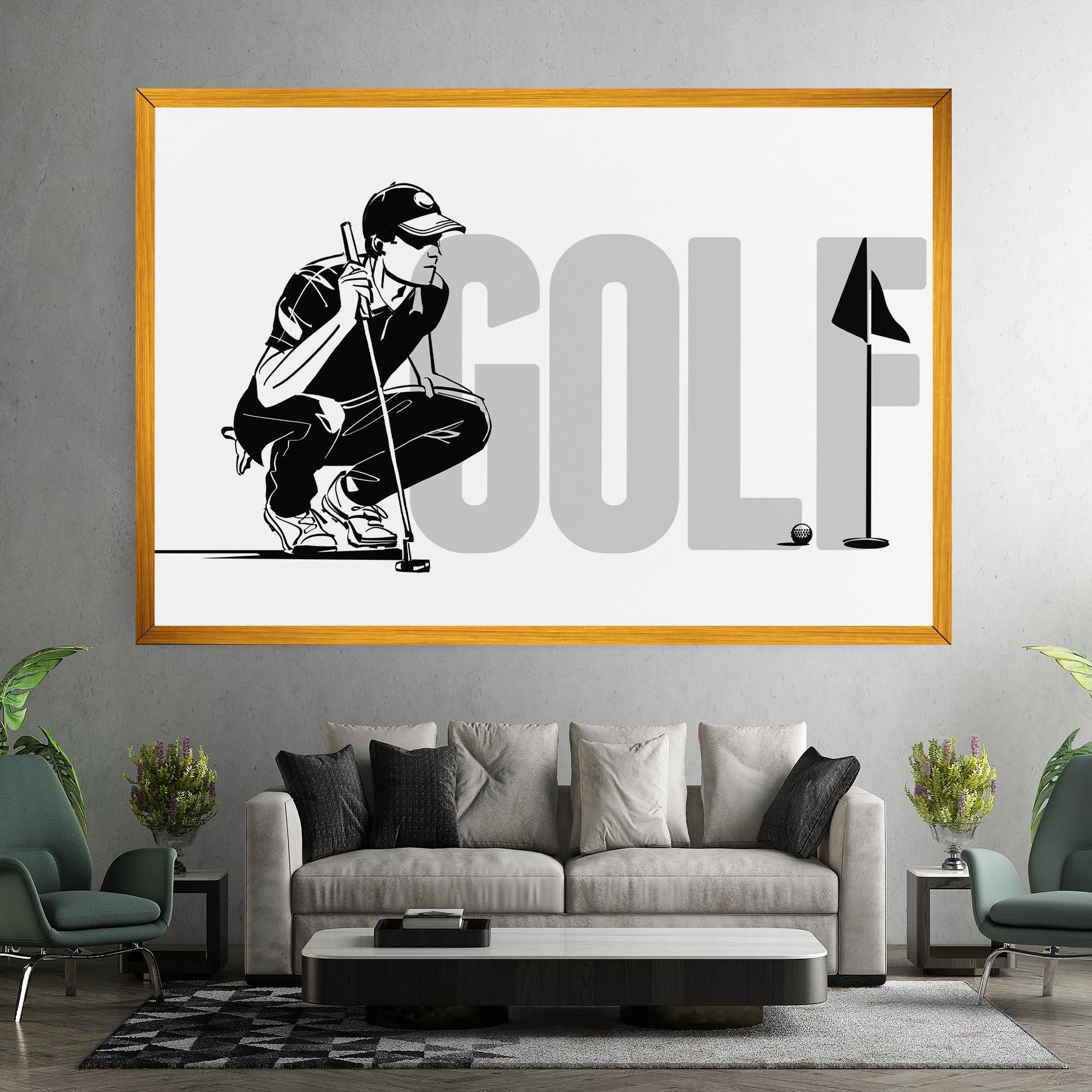 Vászonkép Golf mockup 7