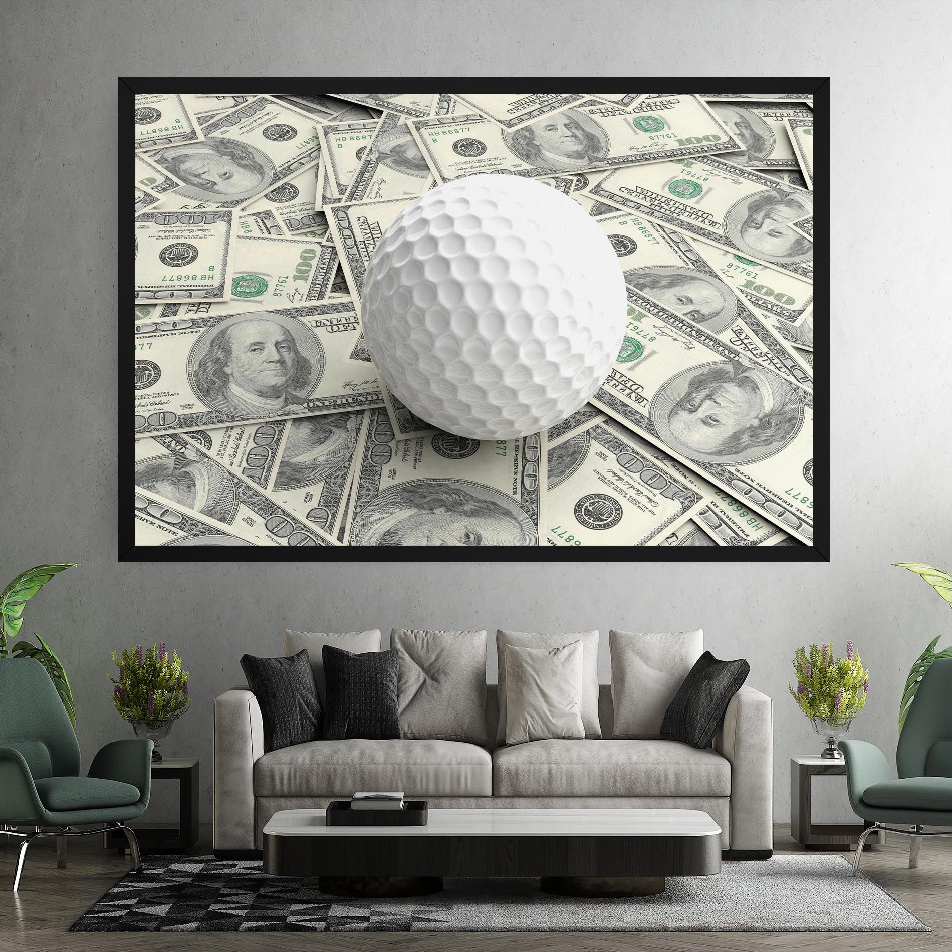 3d Golf Ball mockup 7