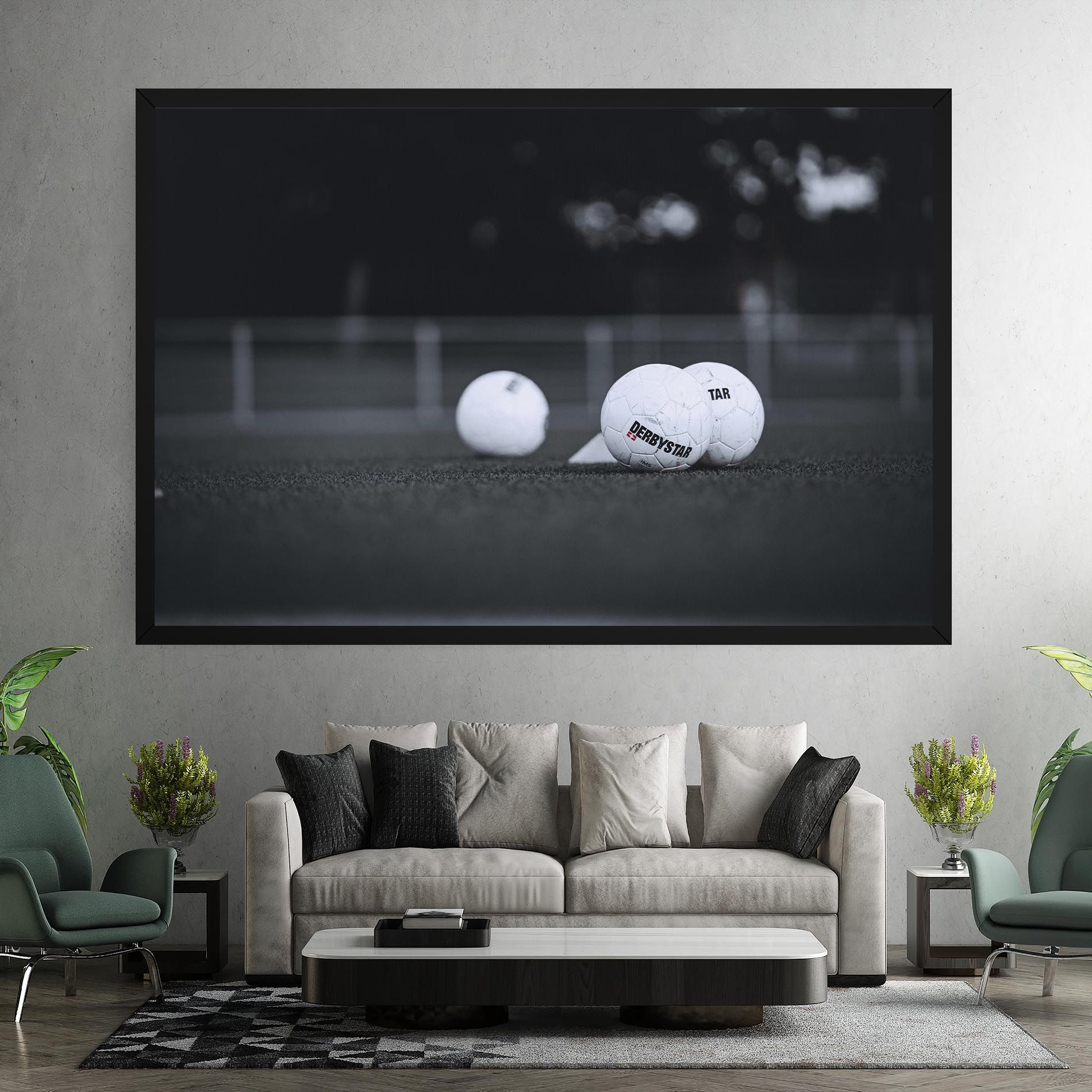 Golf Ball On Grey mockup 7