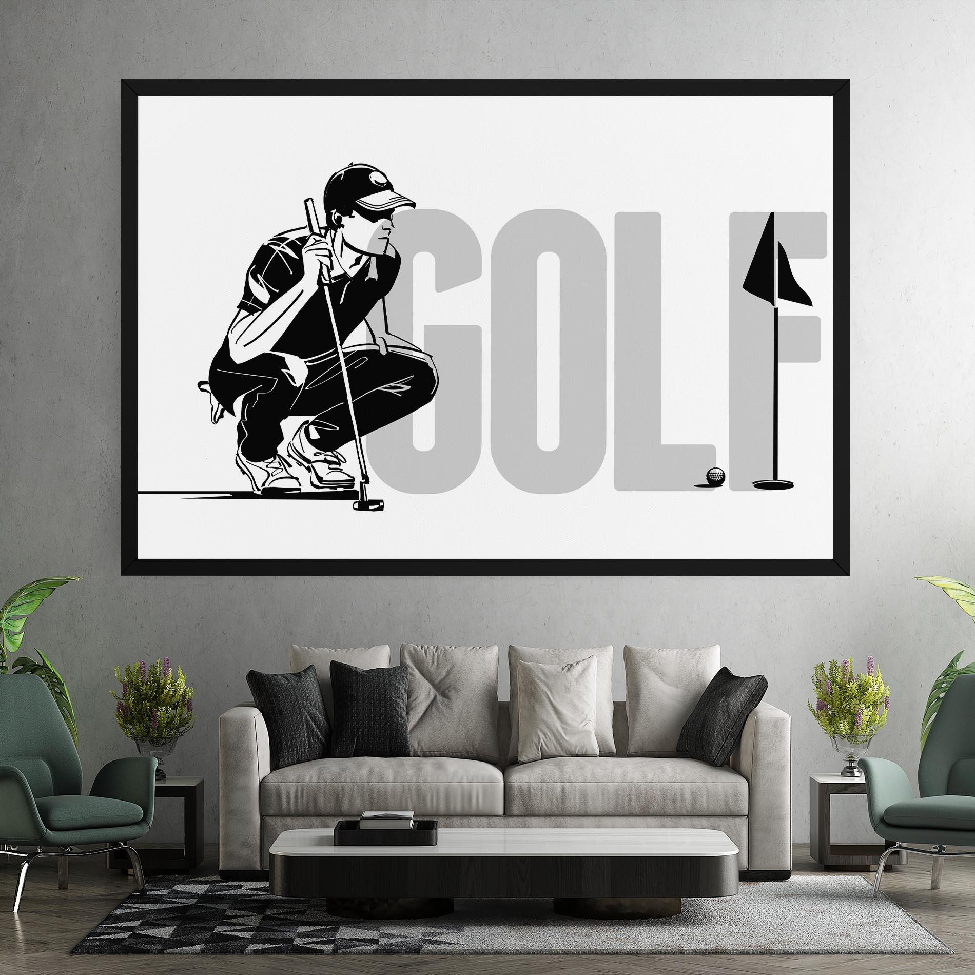 Vászonkép Golf mockup 7