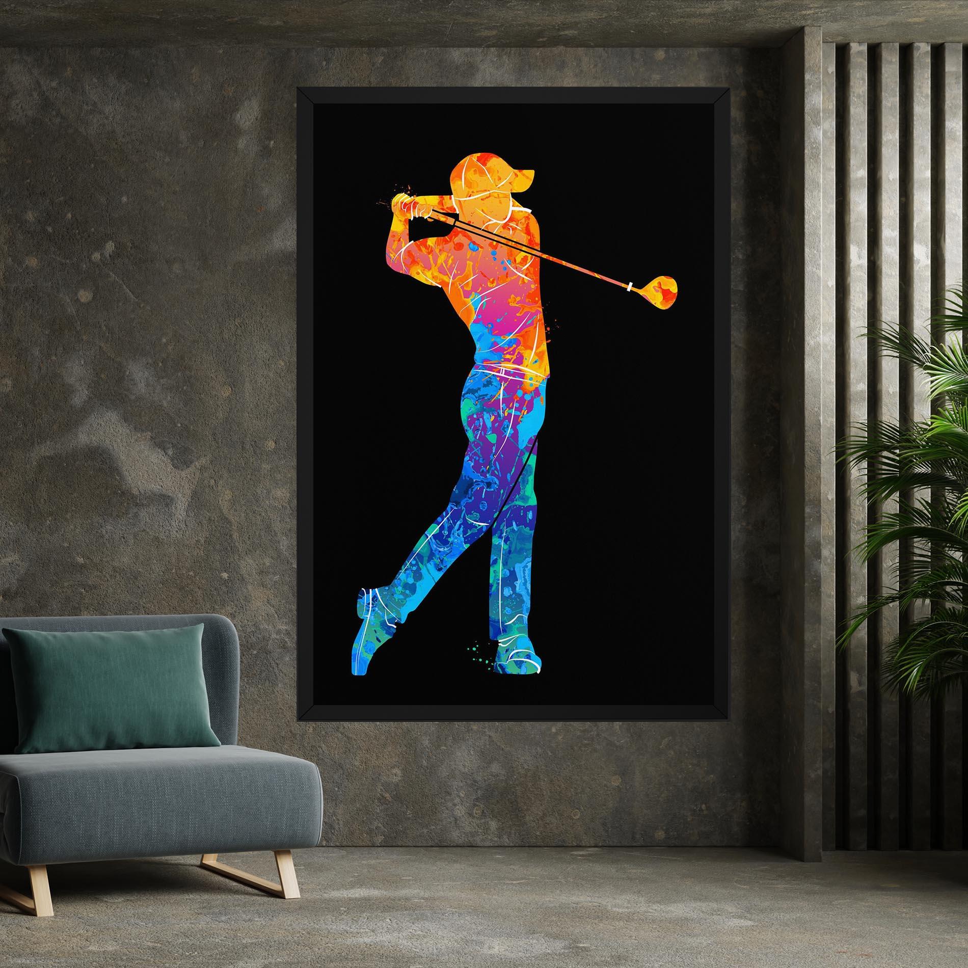 Vászonkép Color Mix Golf mockup 7