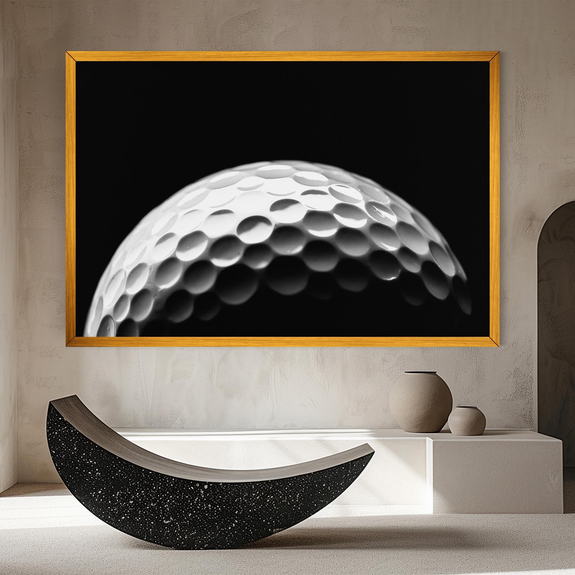 Vászonkép Golf Ball Close Up mockup 8