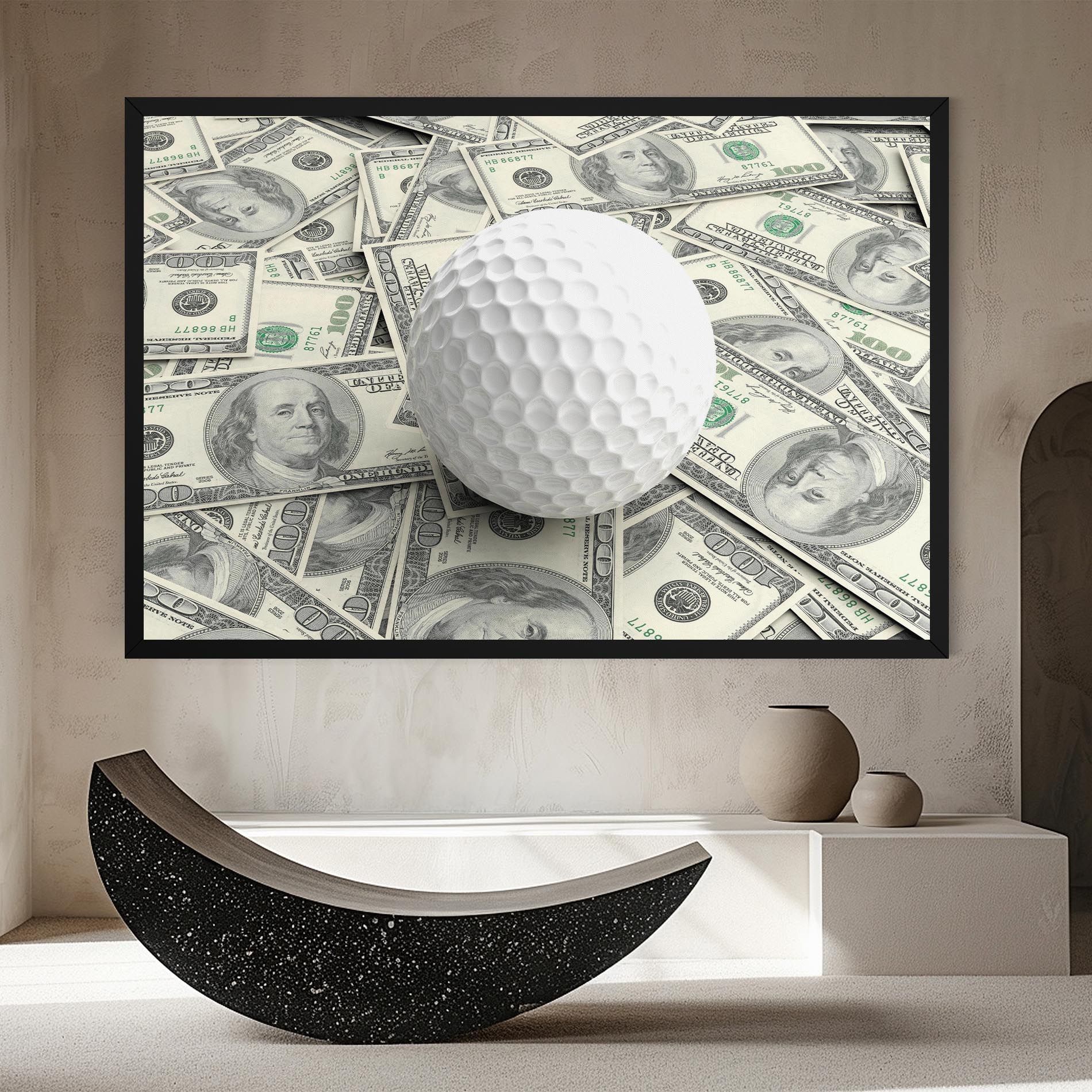 3d Golf Ball mockup 8